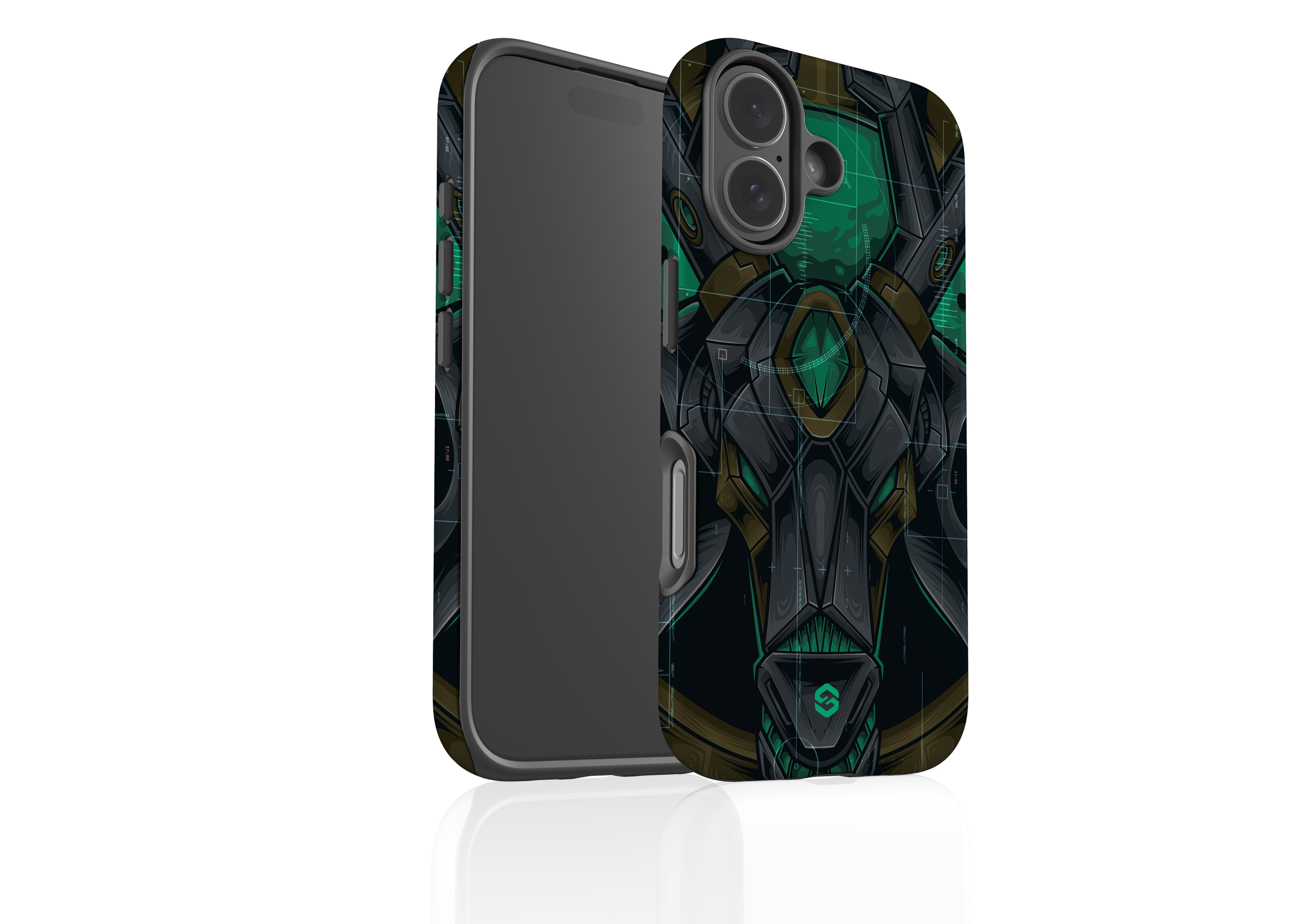 Cyber Jade Case - iPhone 17 Series