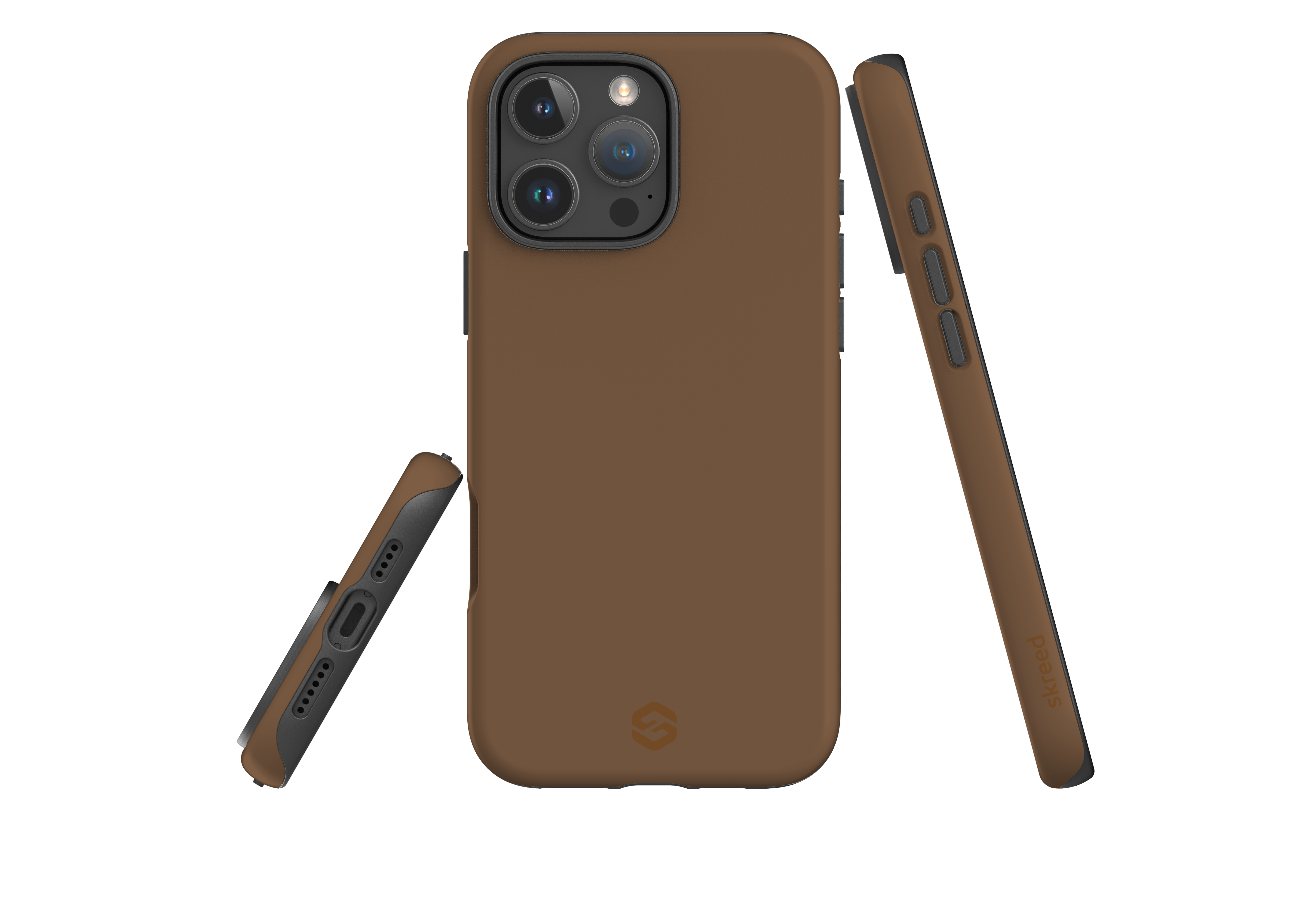 Basic Brown Case - iPhone 16 Series