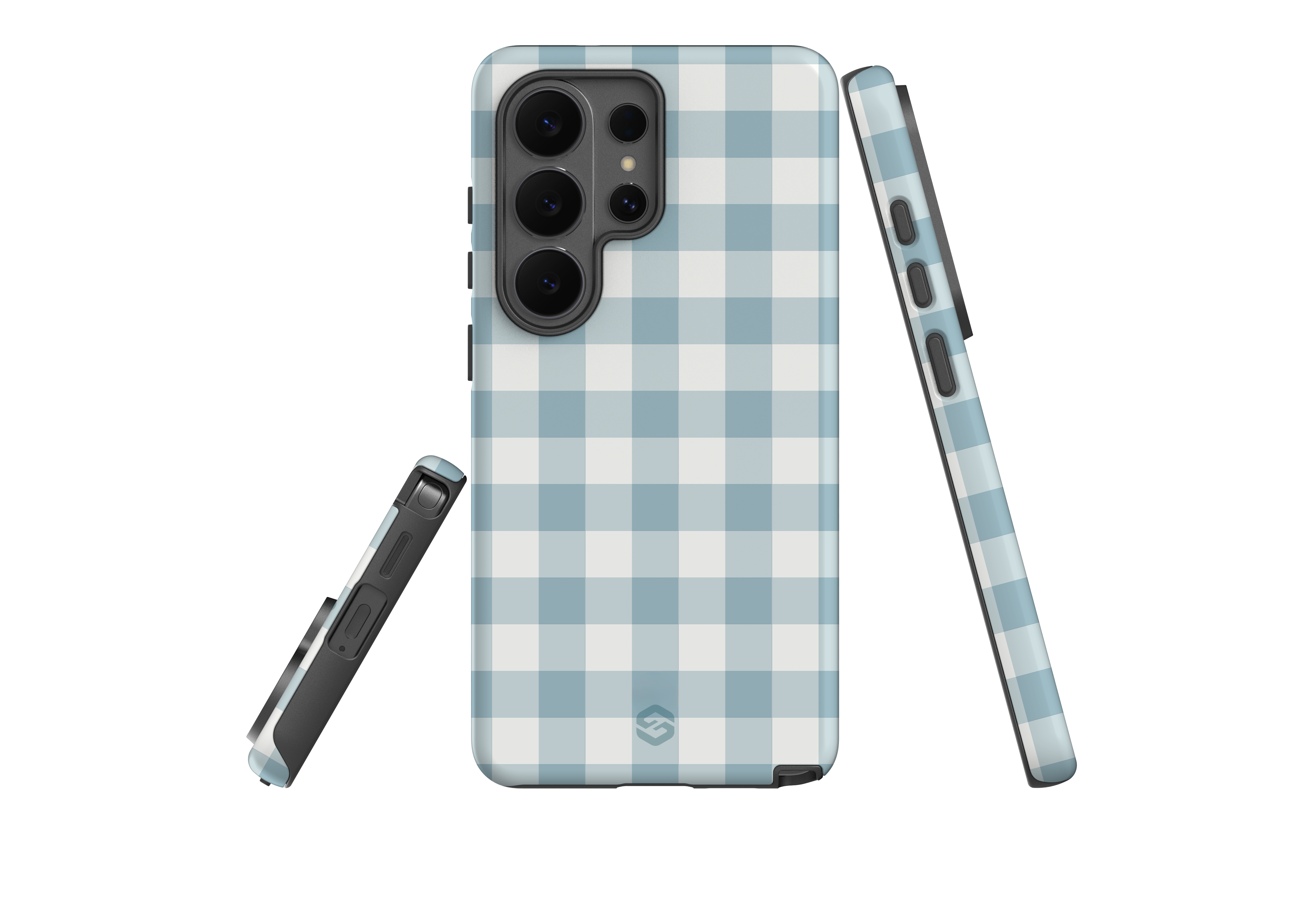 Teal Check Case - Samsung Galaxy S26 Series