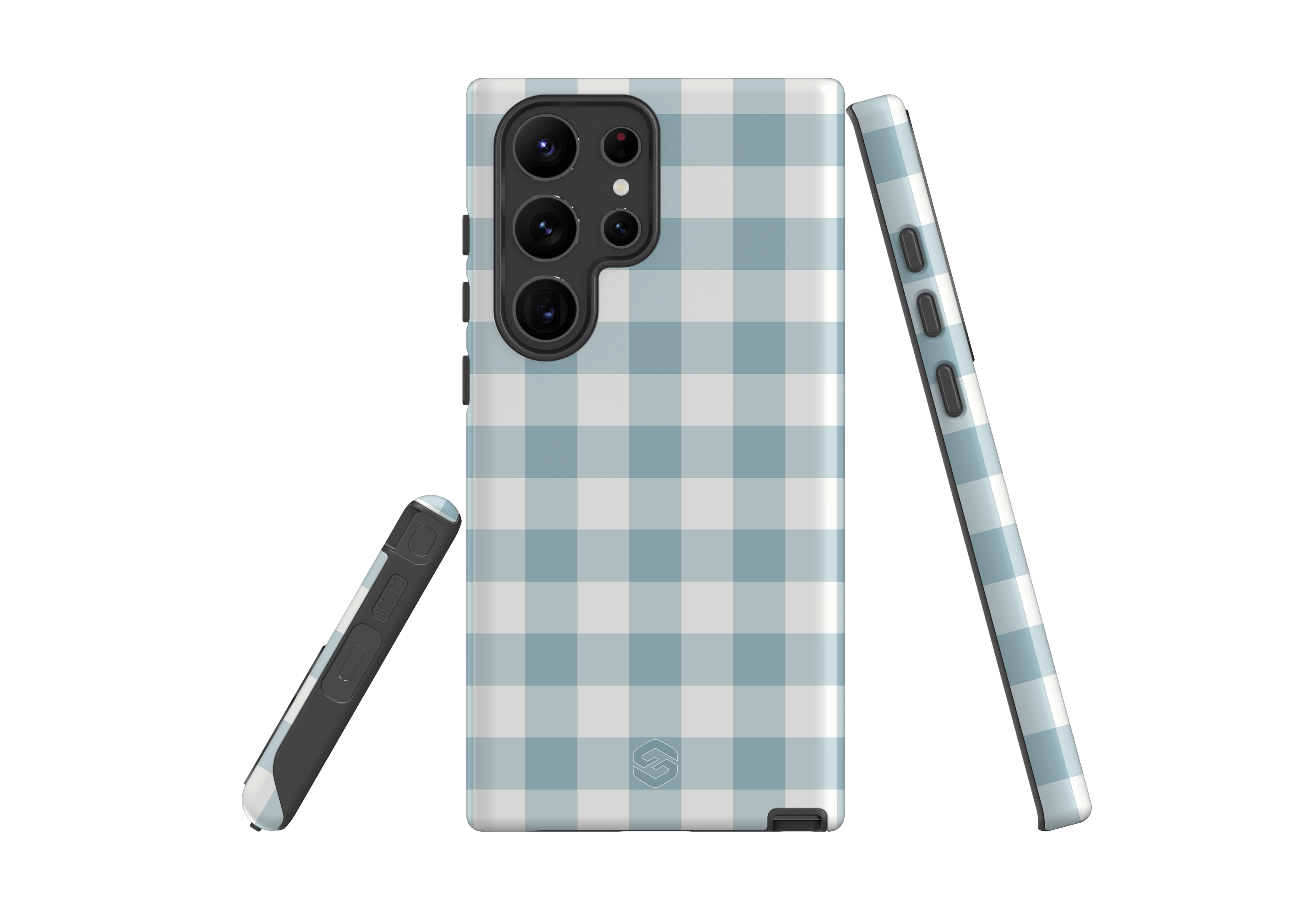 Teal Check Case - Samsung Galaxy S23 Series