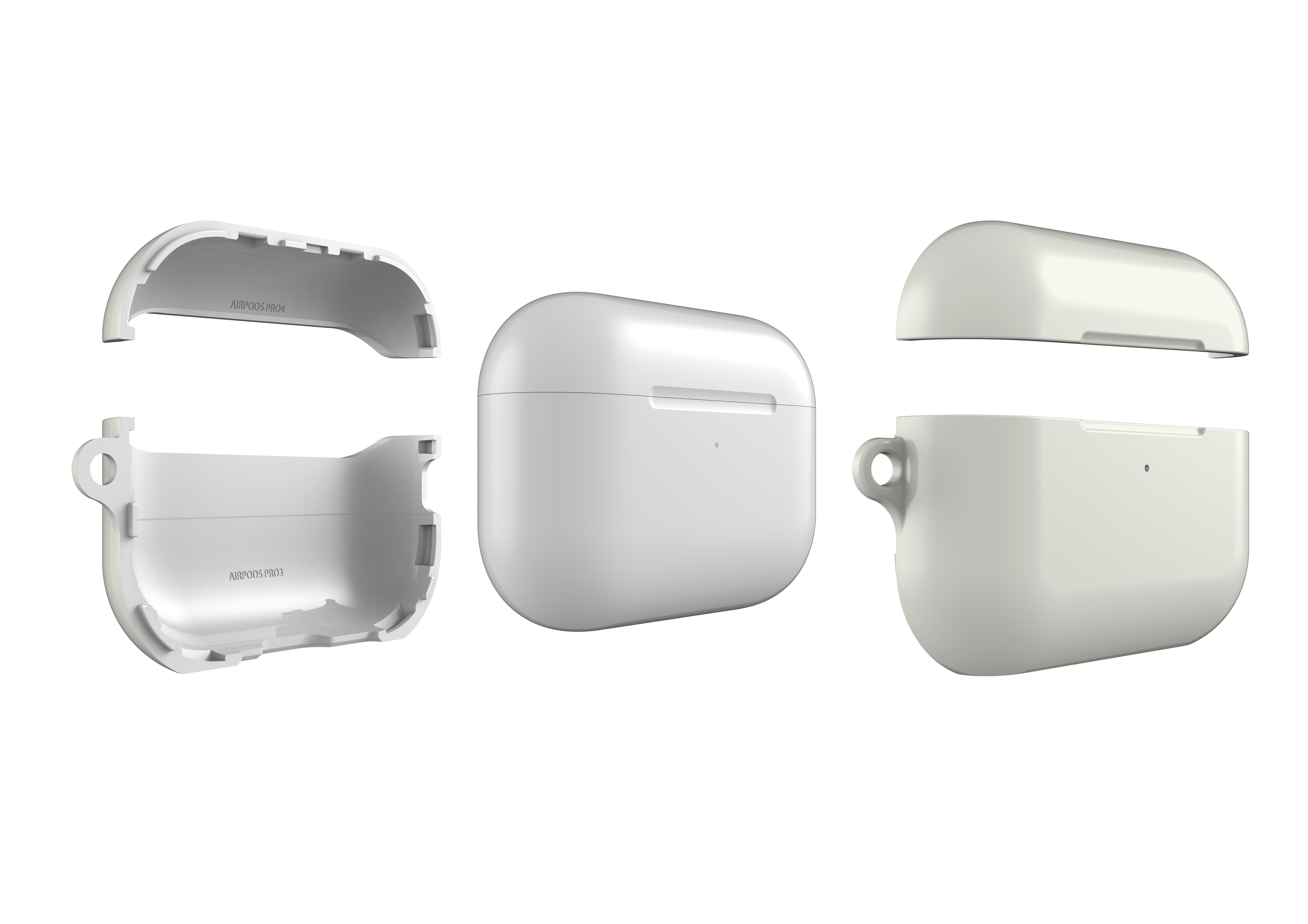 Frosty White AirPods Pro 3 Case