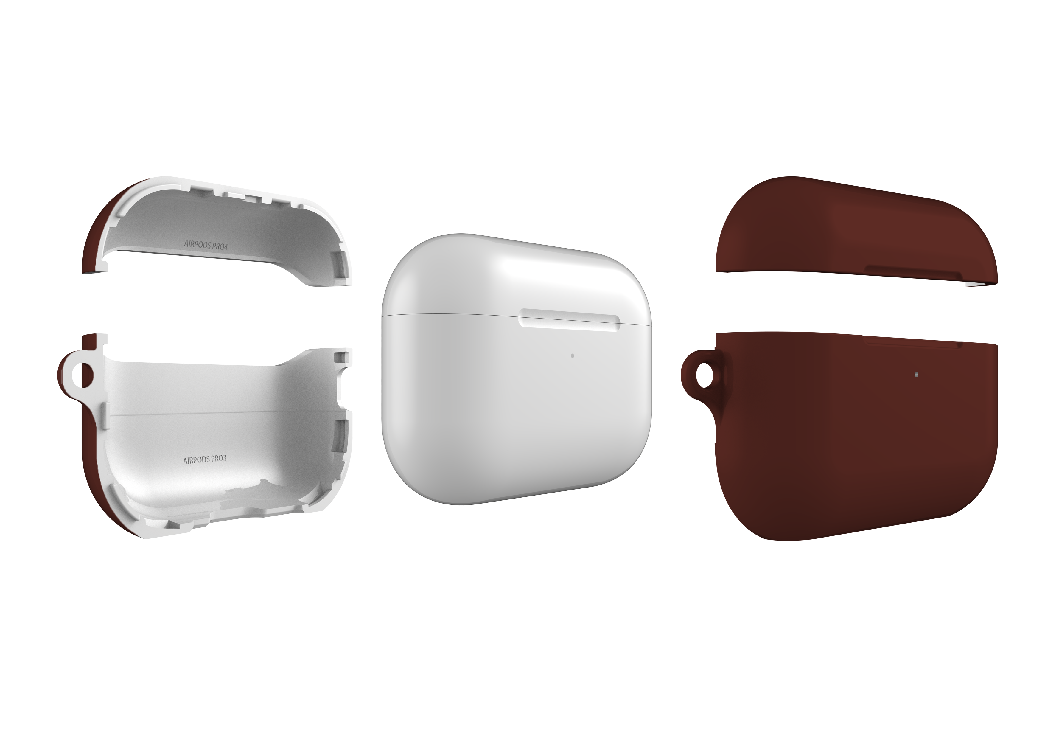 Basic Brown AirPods Pro 3 Case