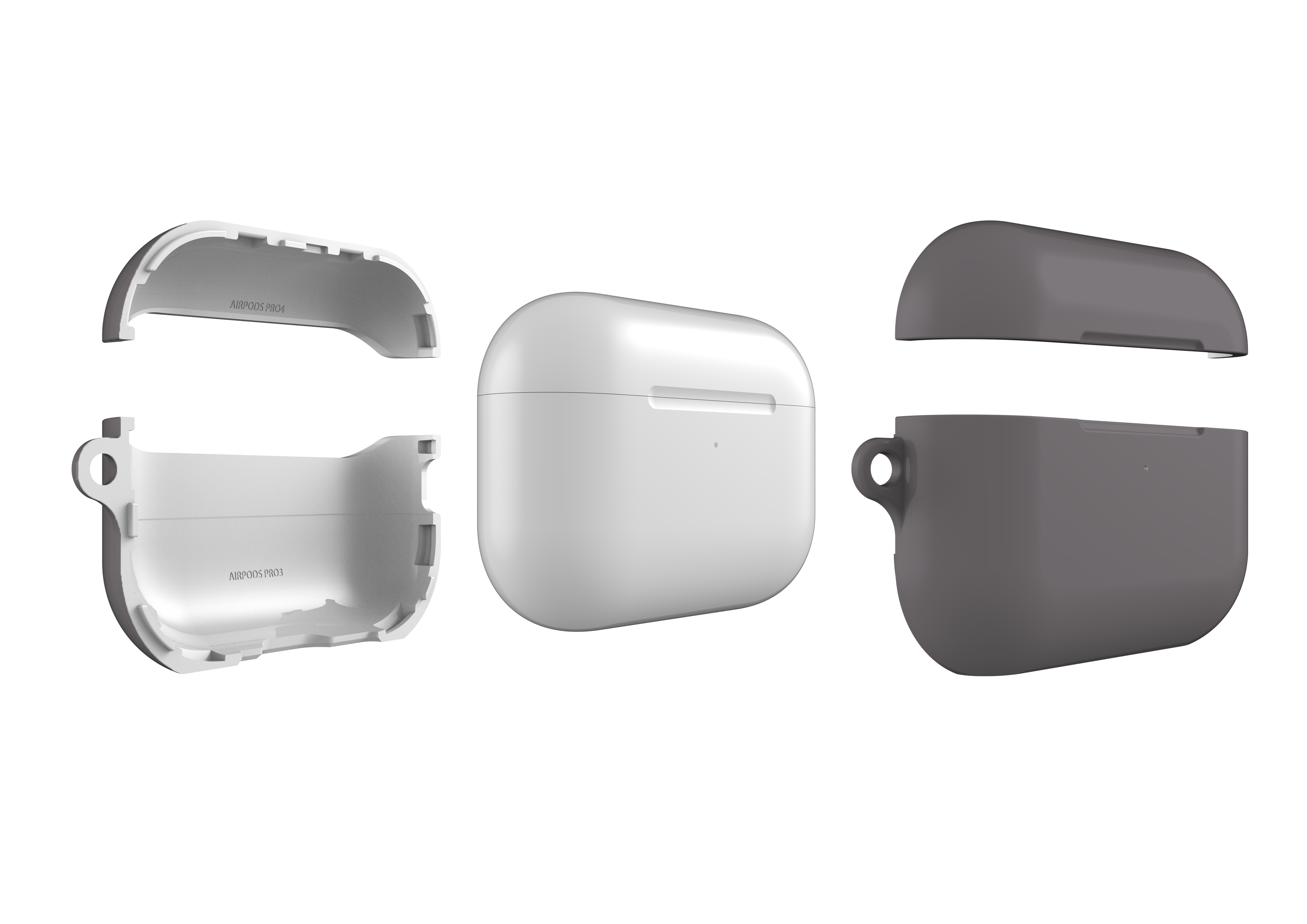 Stormy Grey AirPods Pro 3 Case