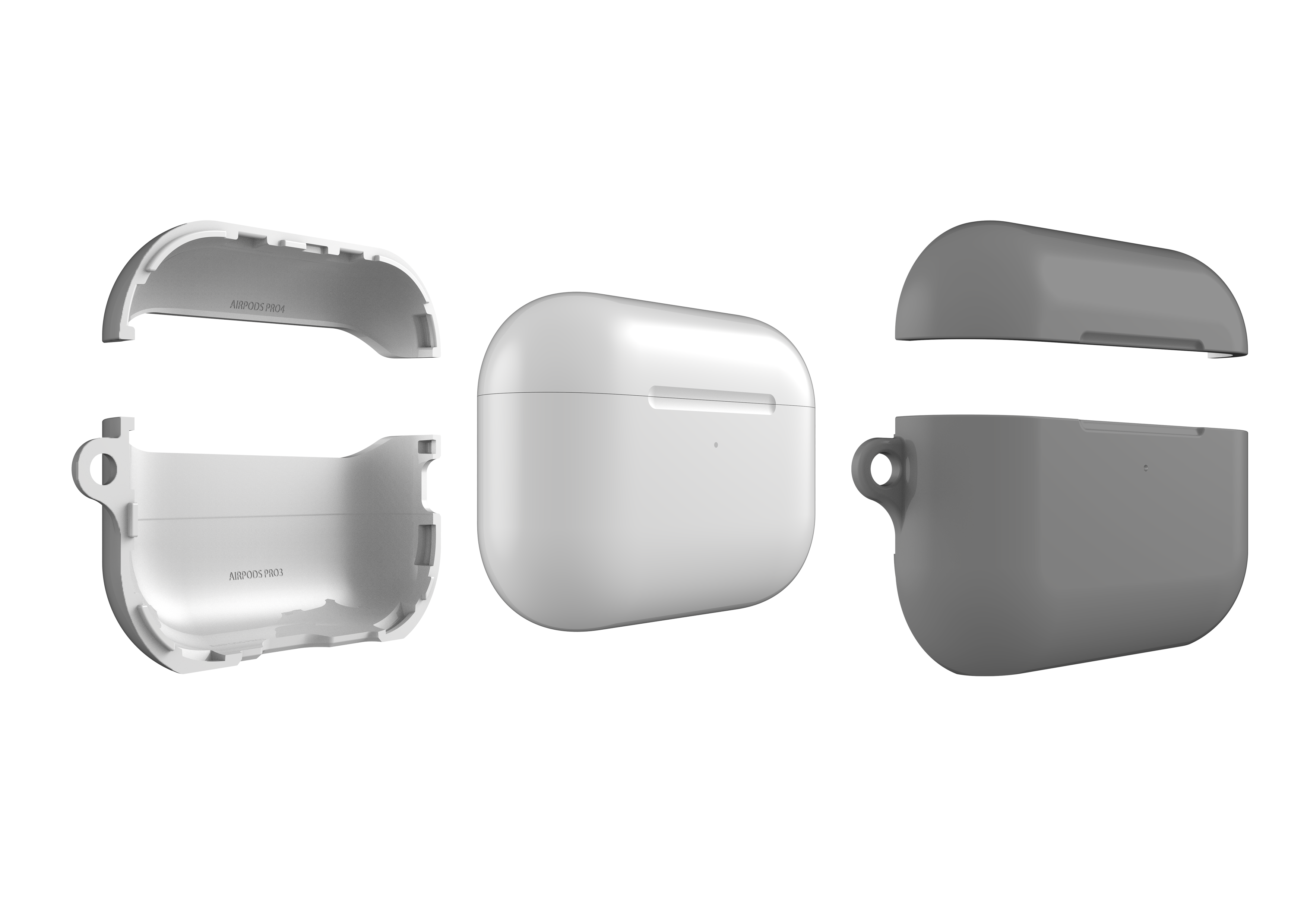 Stormy Grey AirPods Pro 3 Case