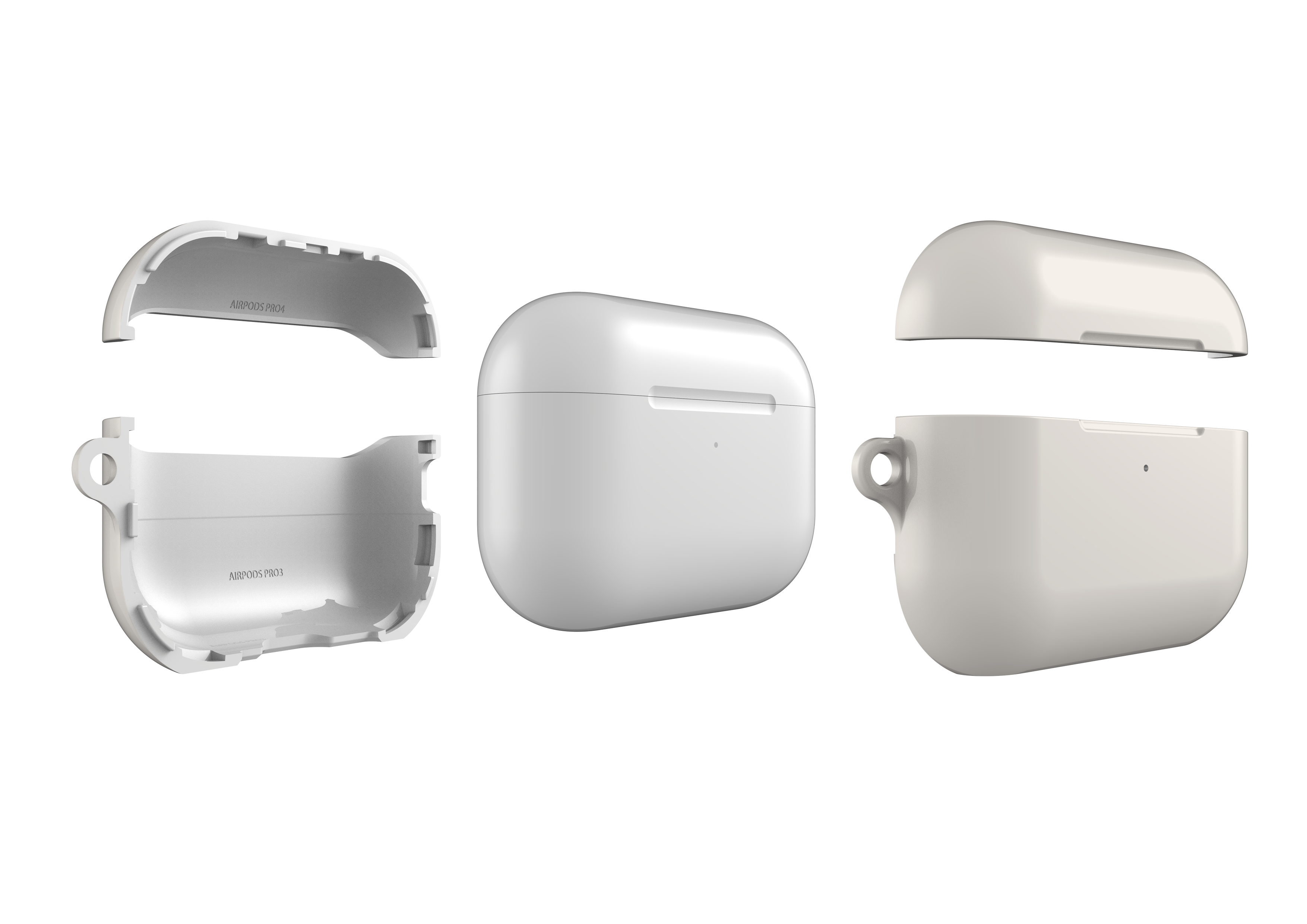 Frosty White AirPods Pro 3 Case