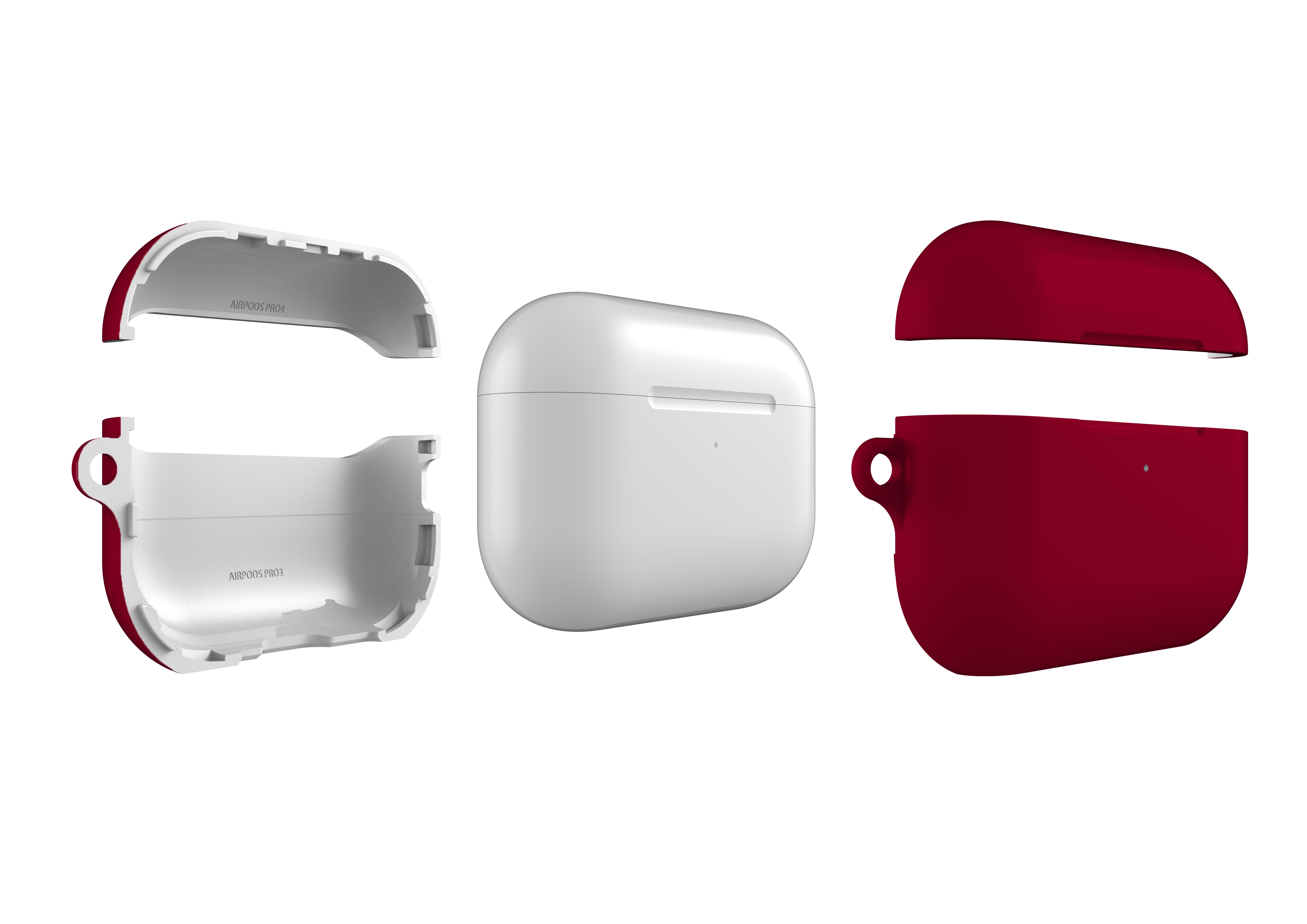 Roaring Red AirPods Pro 3 Case