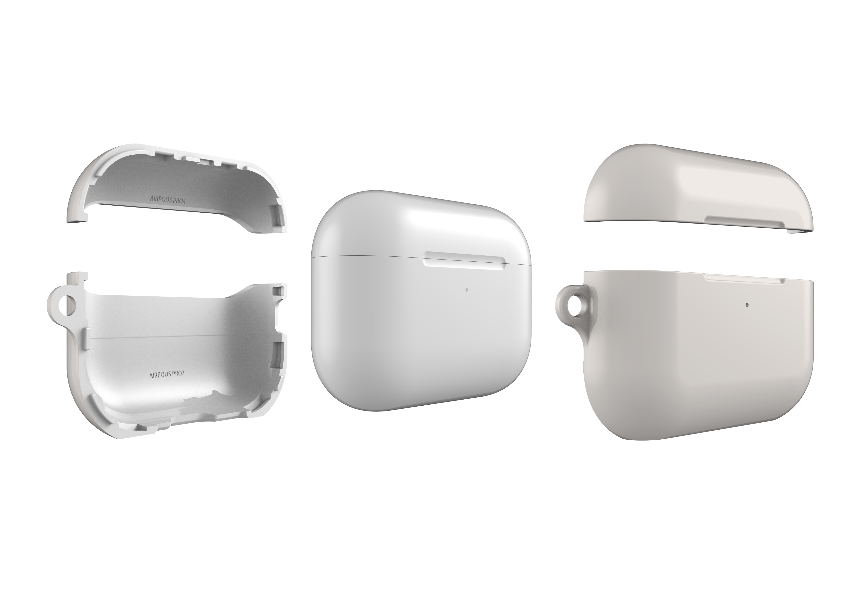 Frosty White AirPods Pro 3 Case
