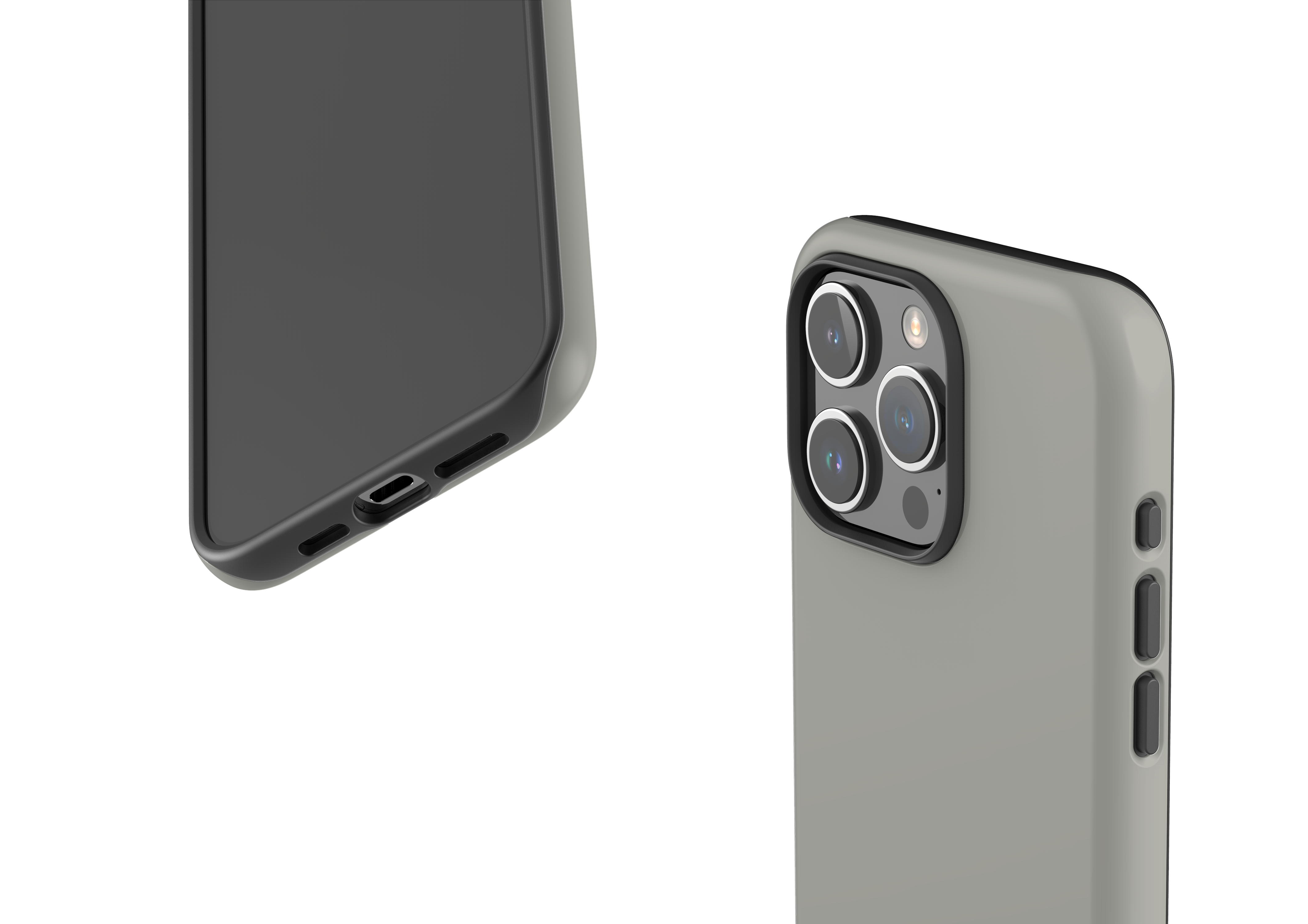 Stormy Grey Case - iPhone 15 Series