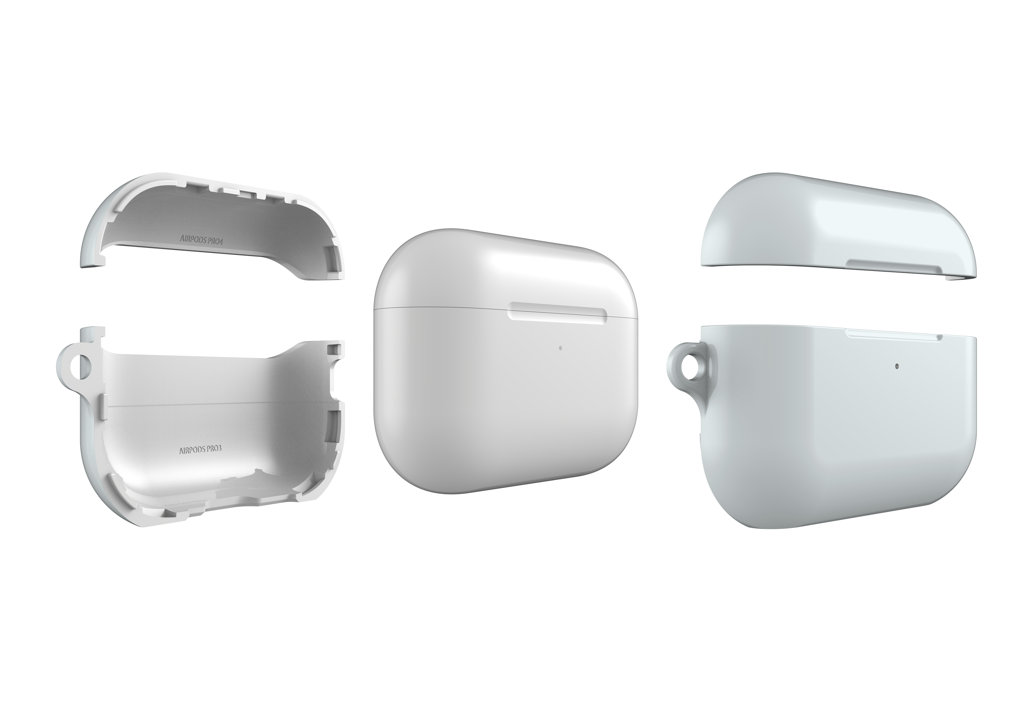 Frosty White AirPods Pro 3 Case