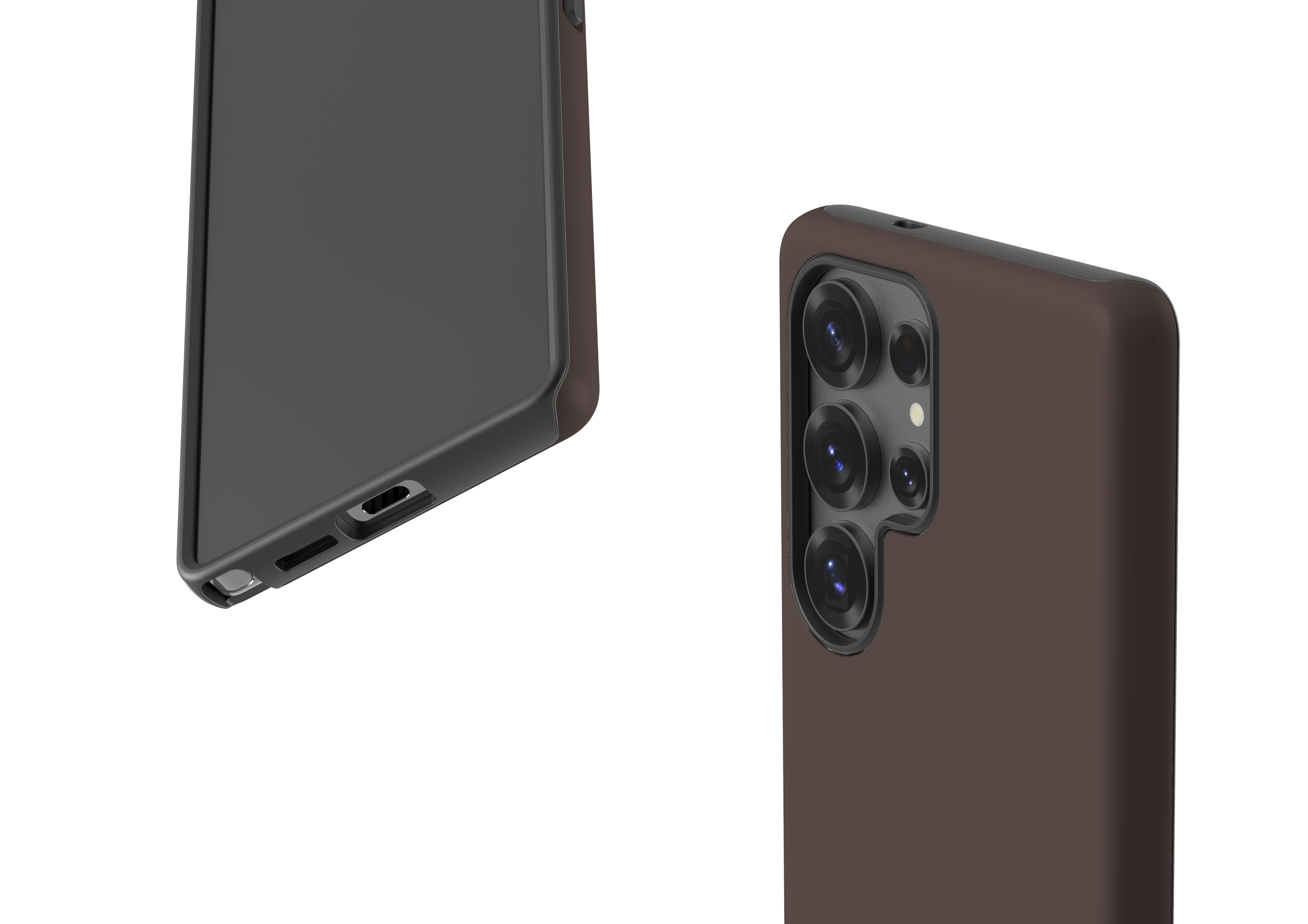 Basic Brown Case - Samsung Galaxy S25 Series