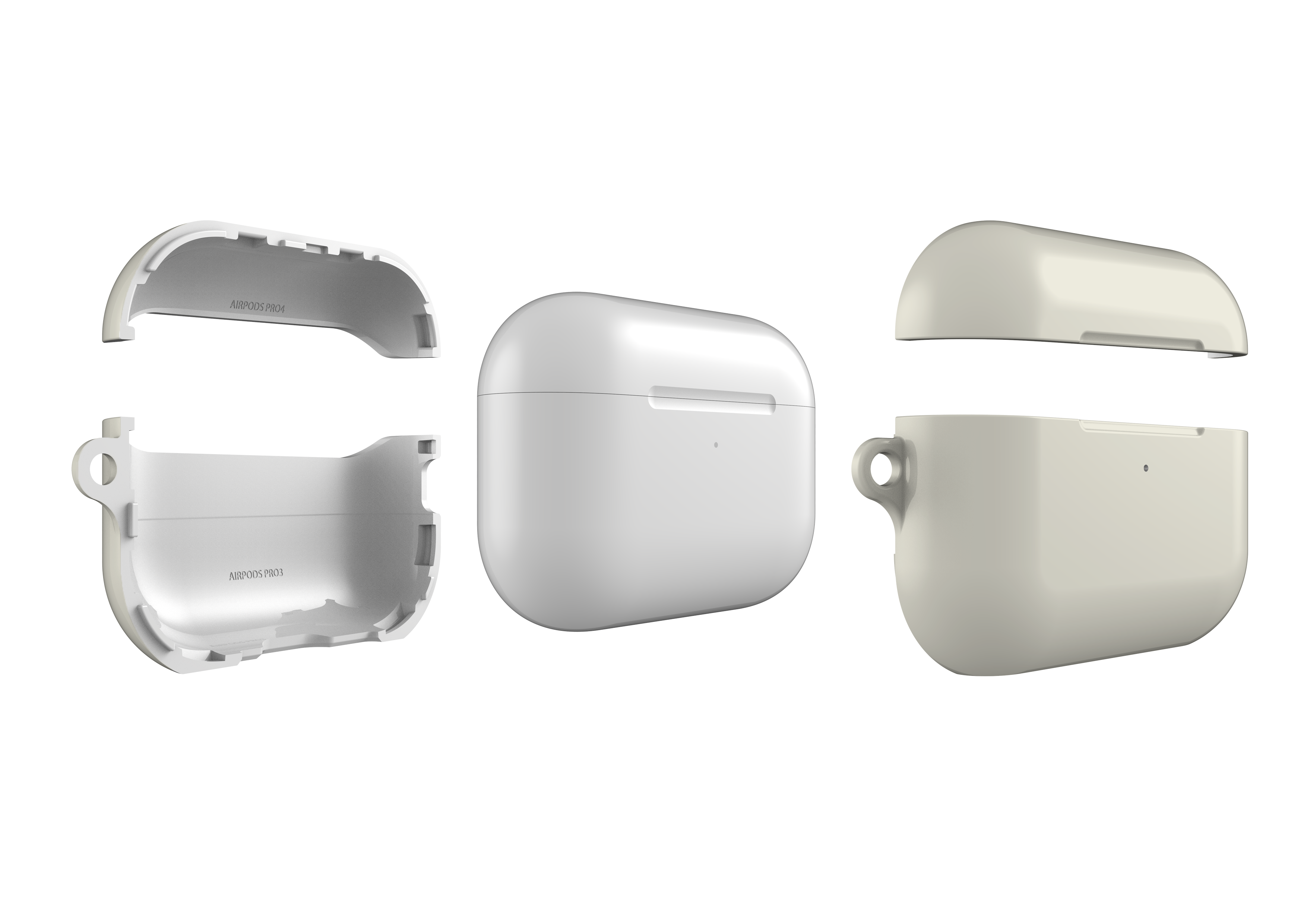 Frosty White AirPods Pro 3 Case