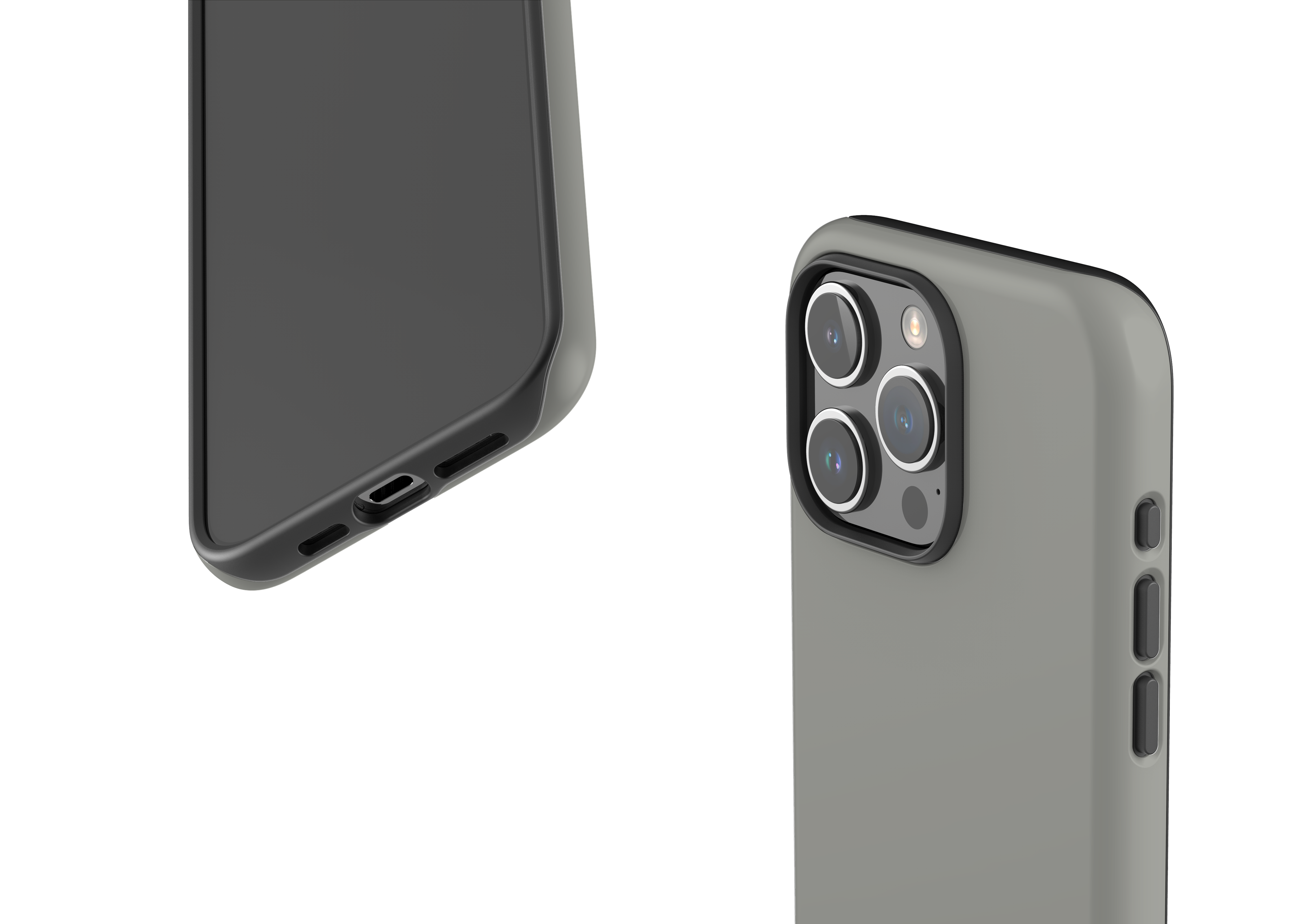 Stormy Grey Case - iPhone 15 Series