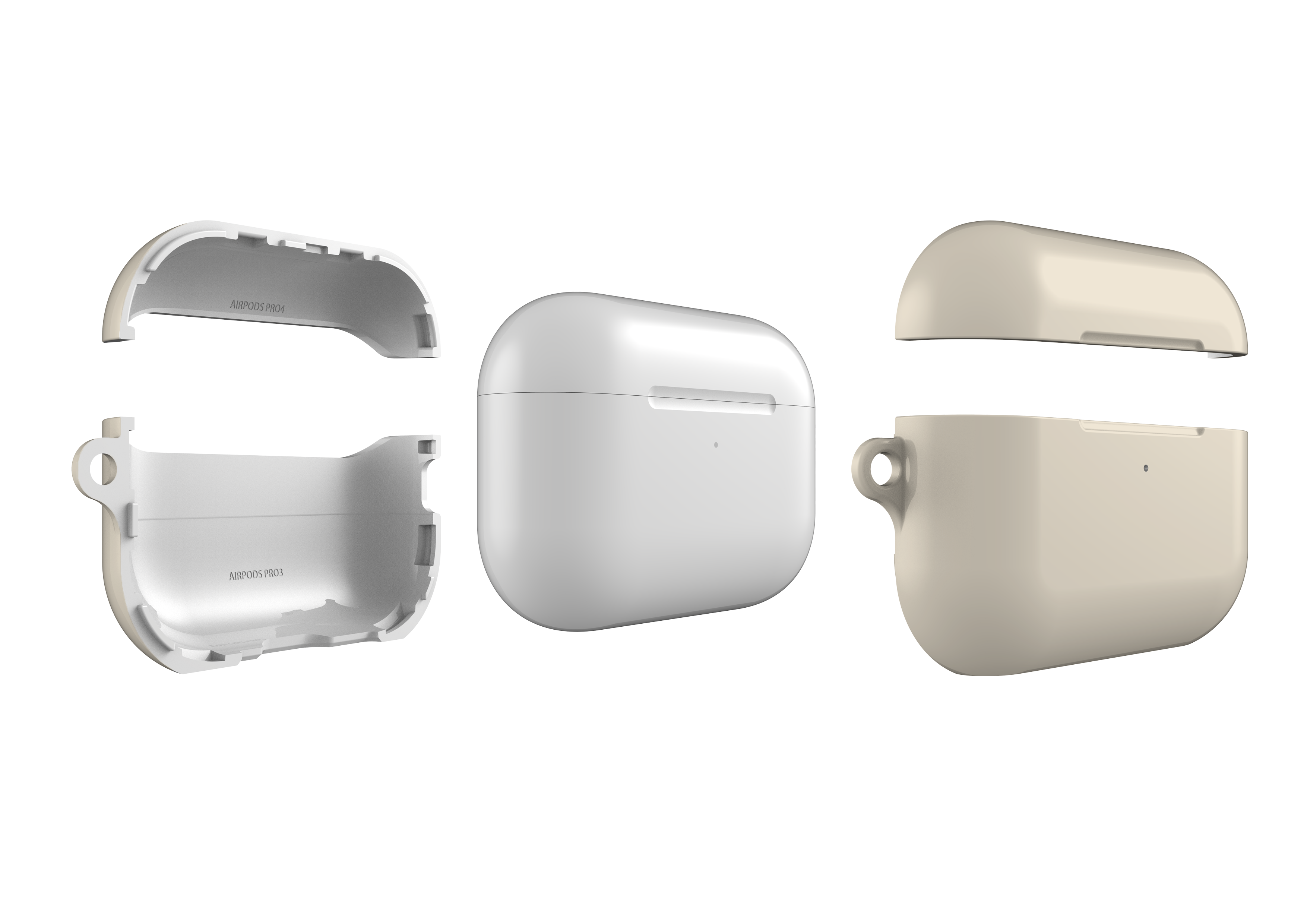 Frosty White AirPods Pro 3 Case