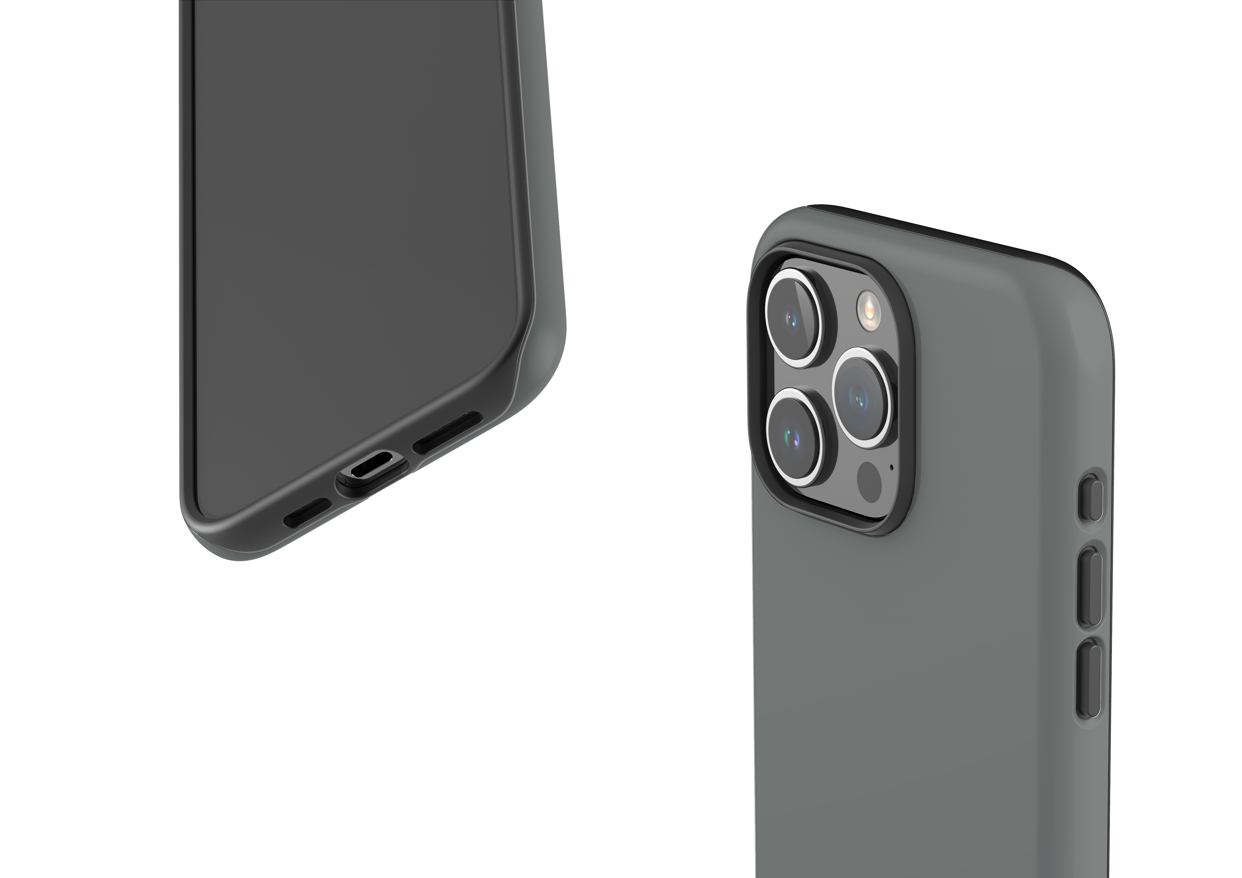 Stormy Grey Case - iPhone 15 Series