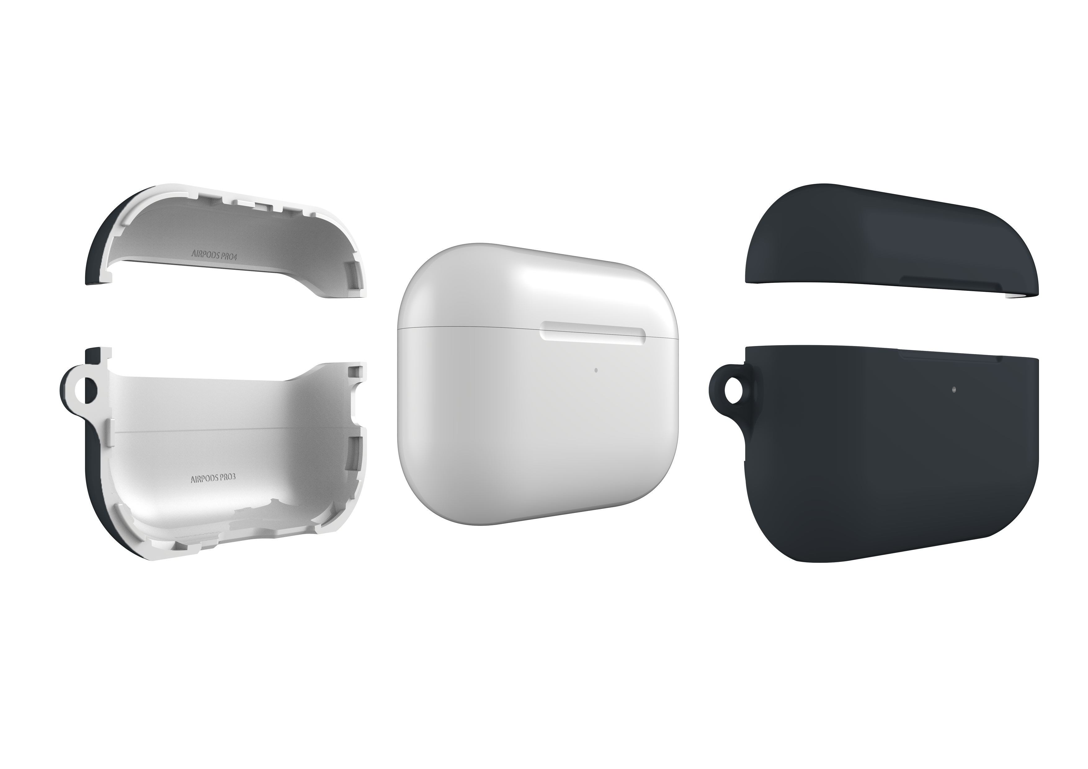 Stormy Grey AirPods Pro 3 Case