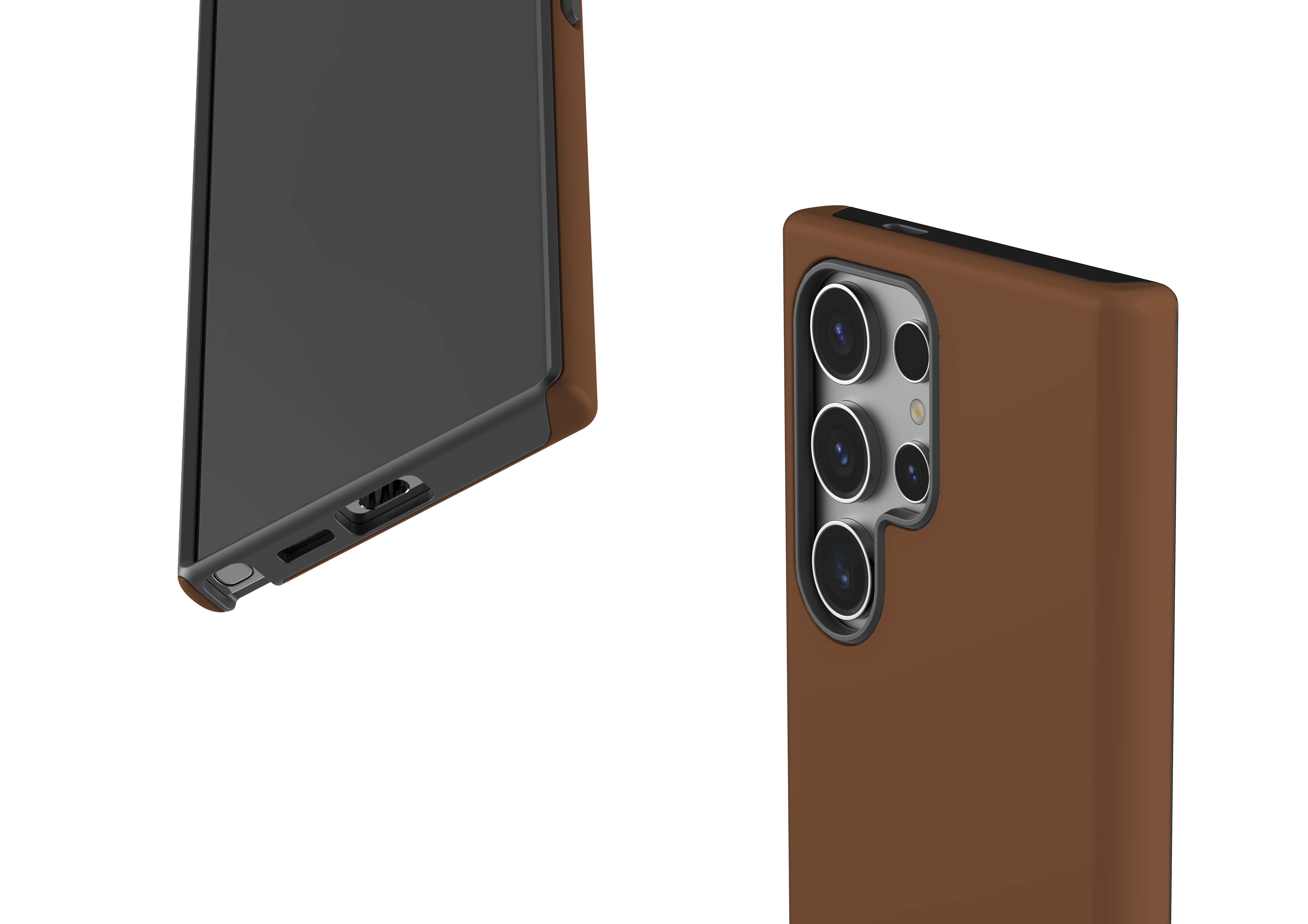Basic Brown Case - Samsung Galaxy S24 Series