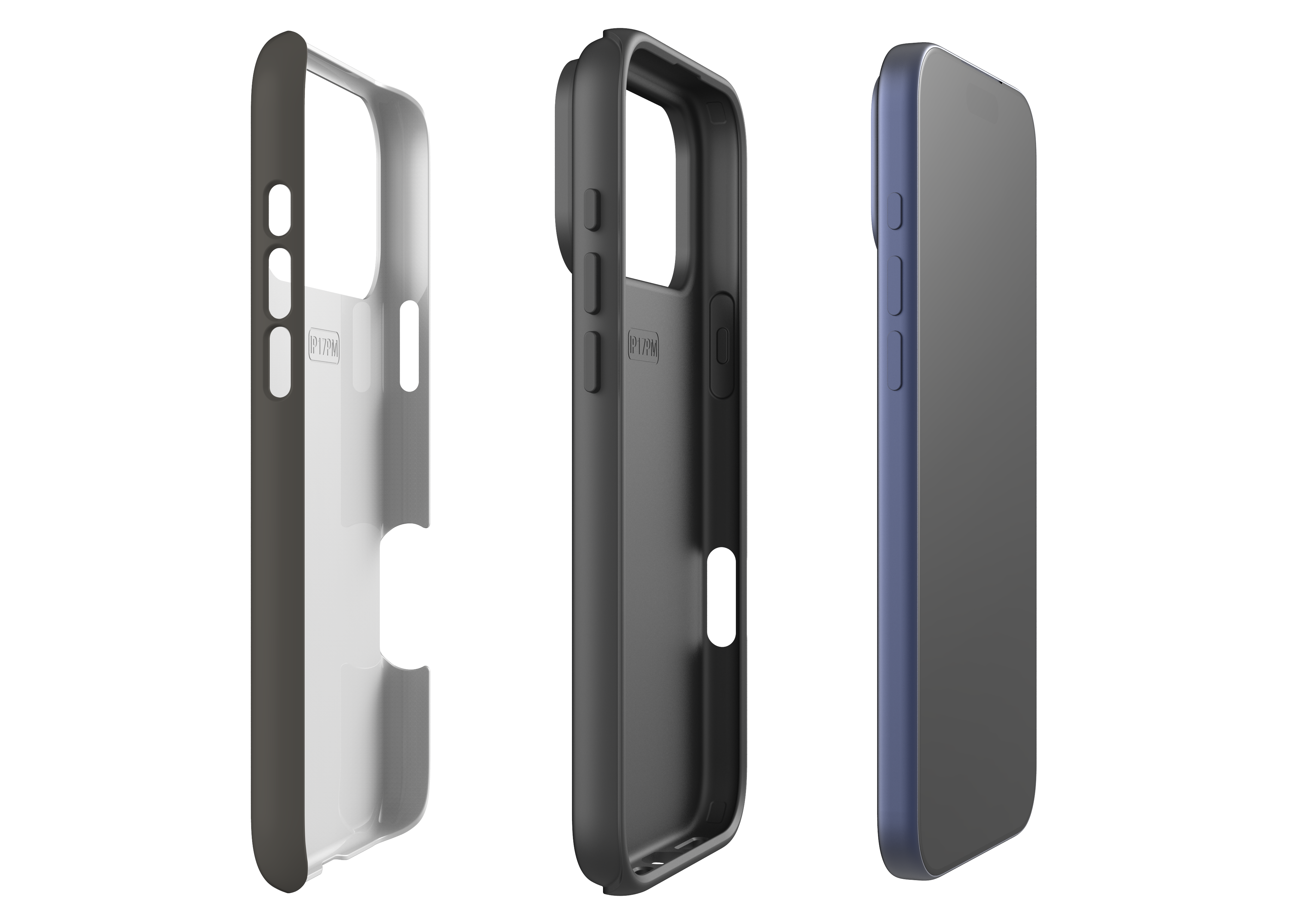Stormy Grey Case - iPhone 17 Series