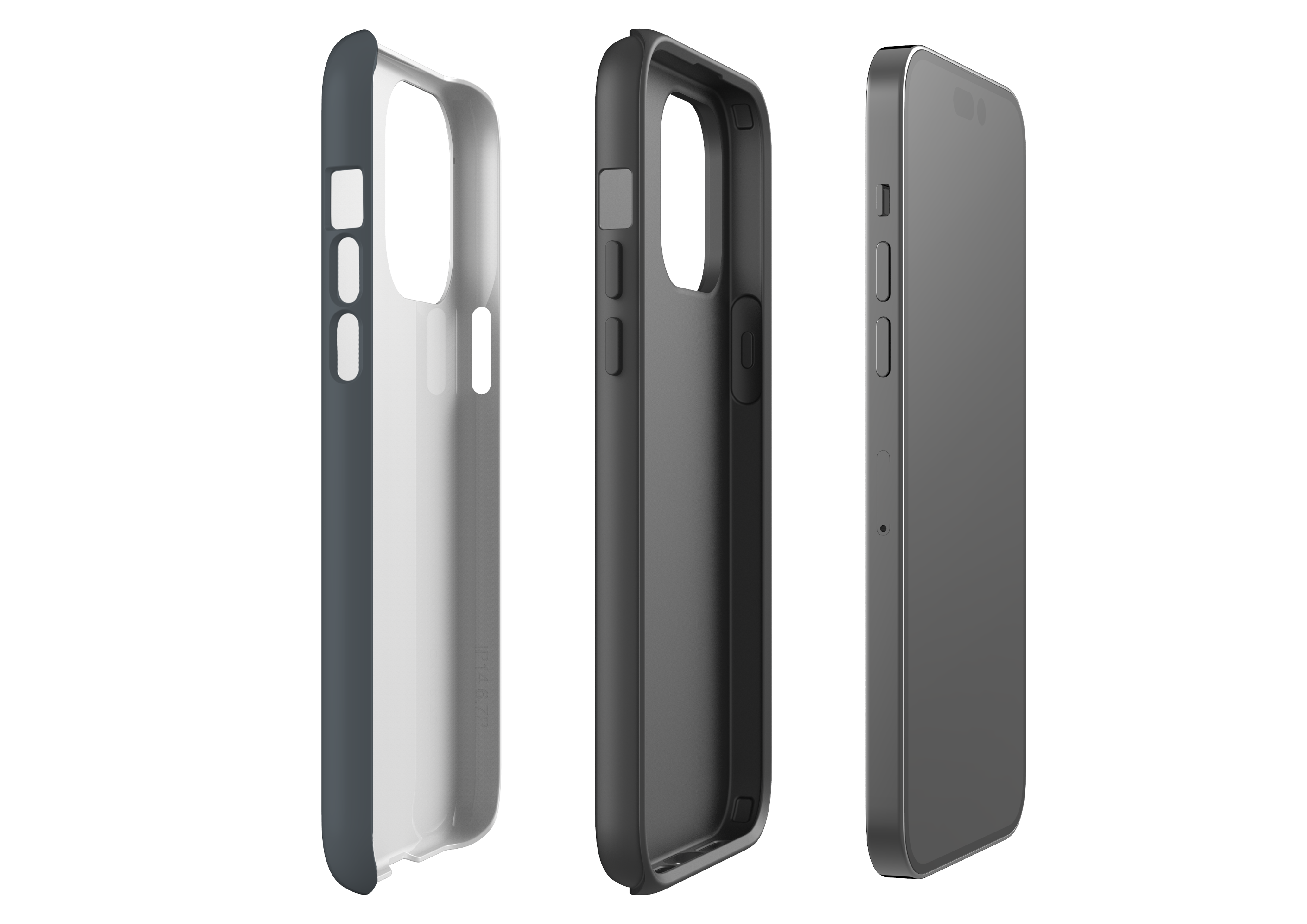 Stormy Grey Case - iPhone 14 Series