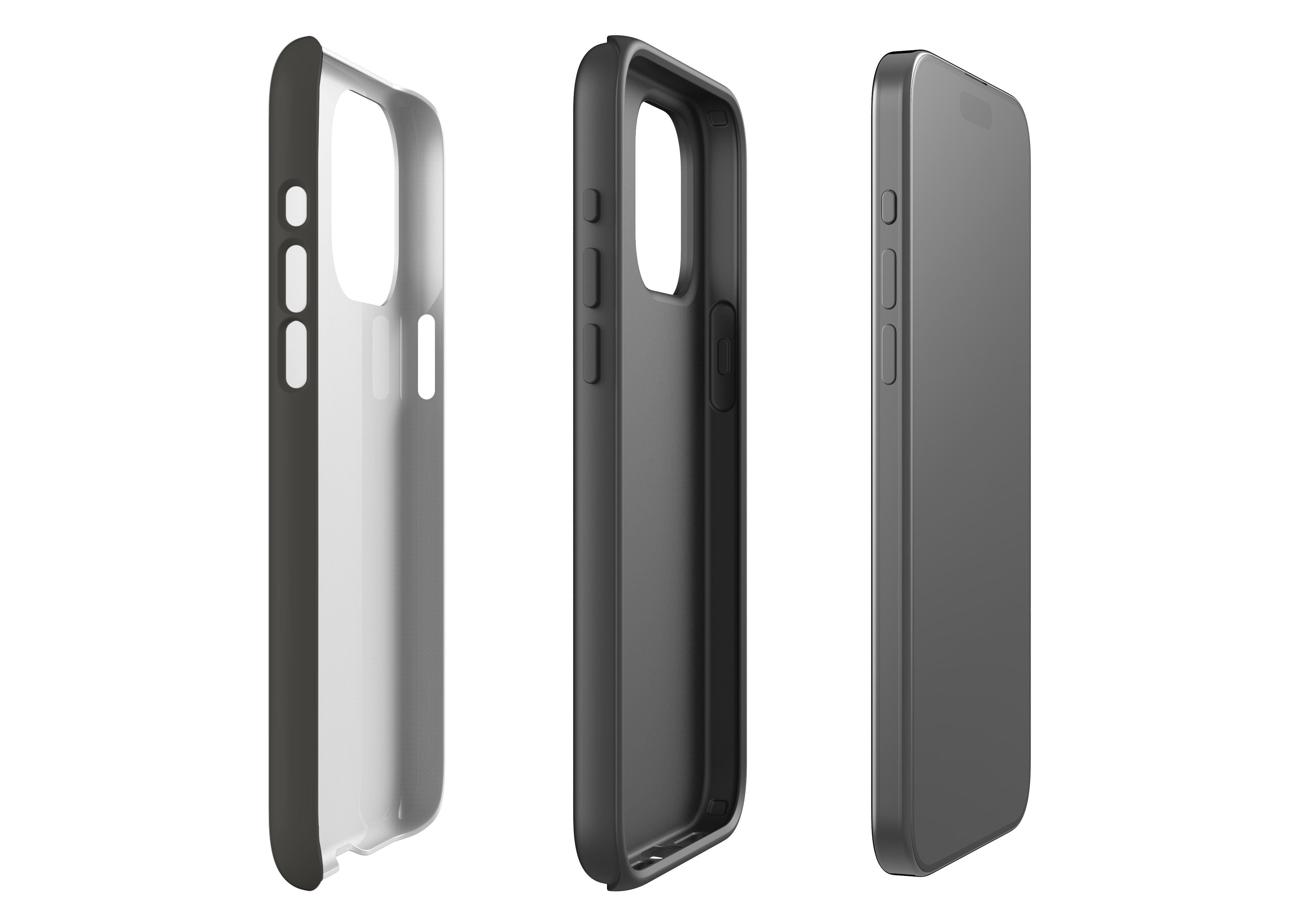 Stormy Grey Case - iPhone 15 Series