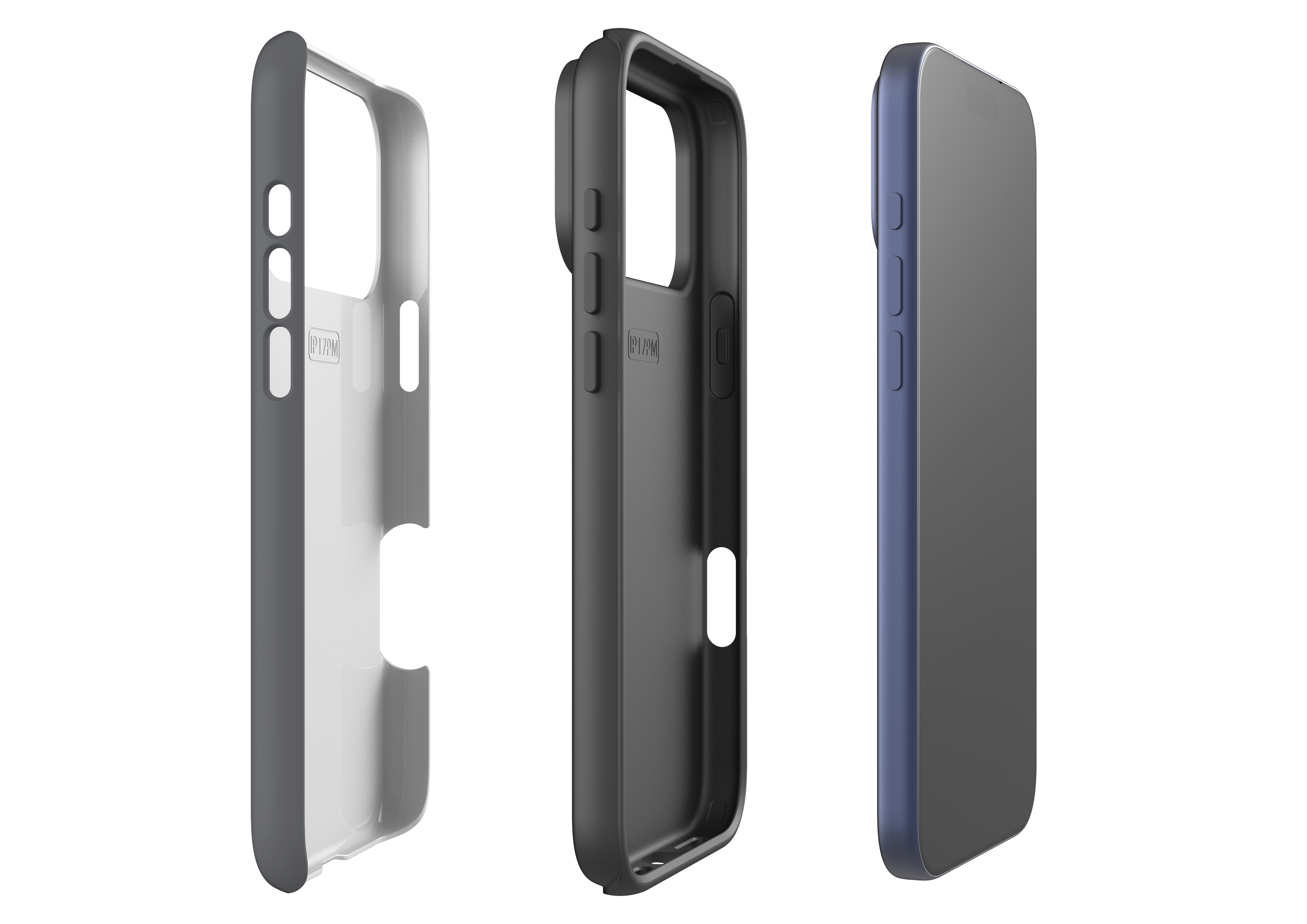 Stormy Grey Case - iPhone 17 Series