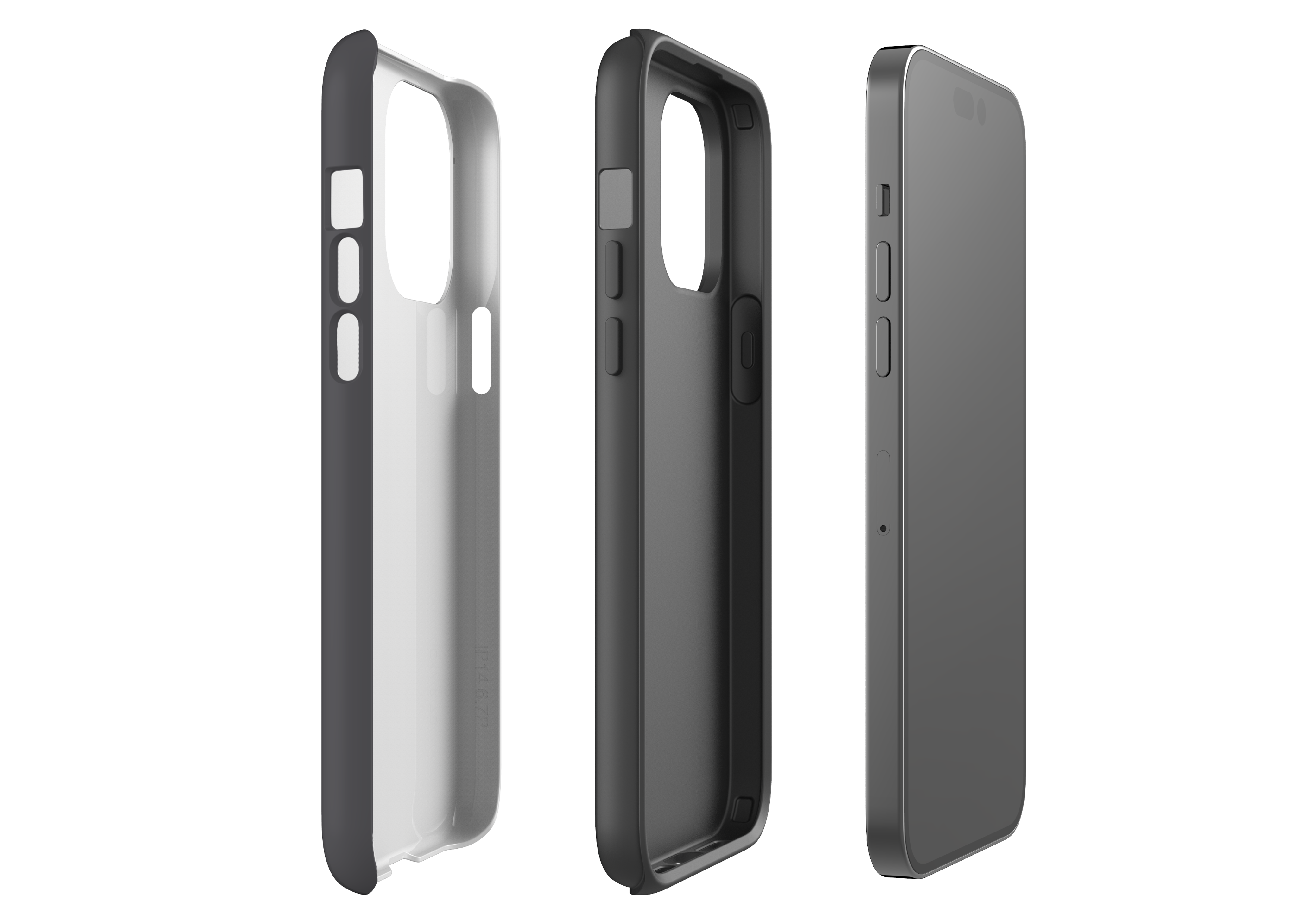 Stormy Grey Case - iPhone 14 Series