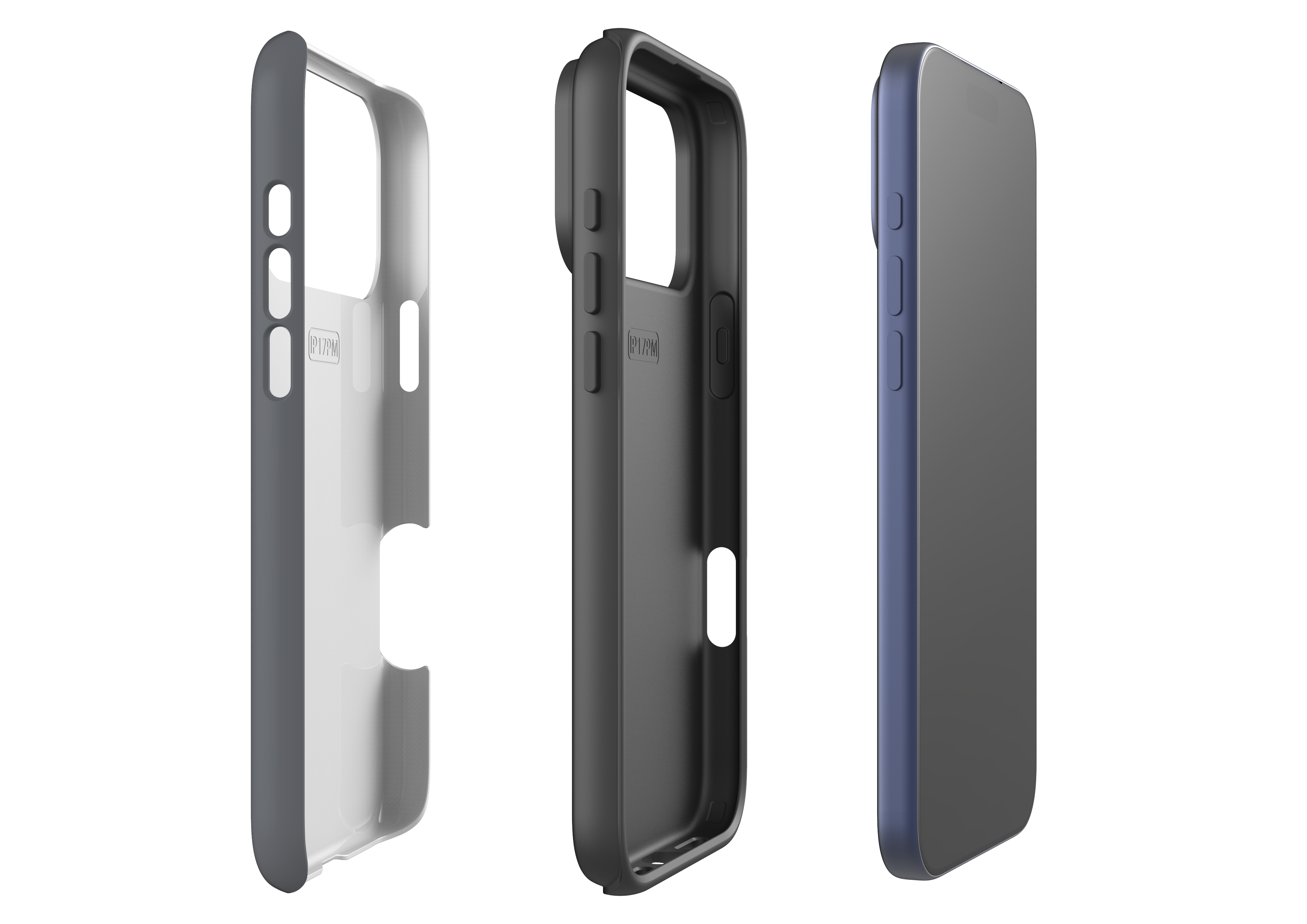 Stormy Grey Case - iPhone 17 Series