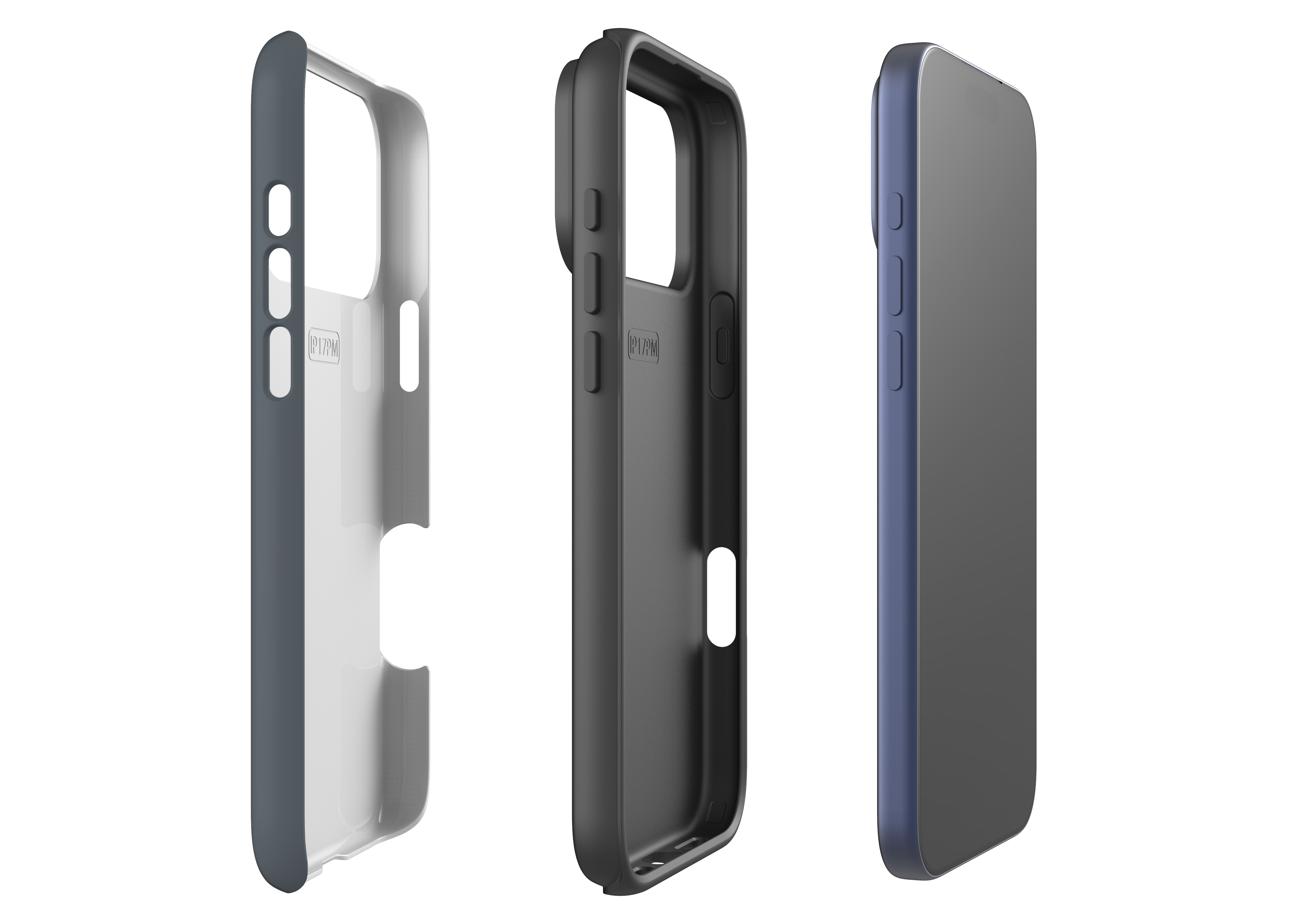 Stormy Grey Case - iPhone 17 Series