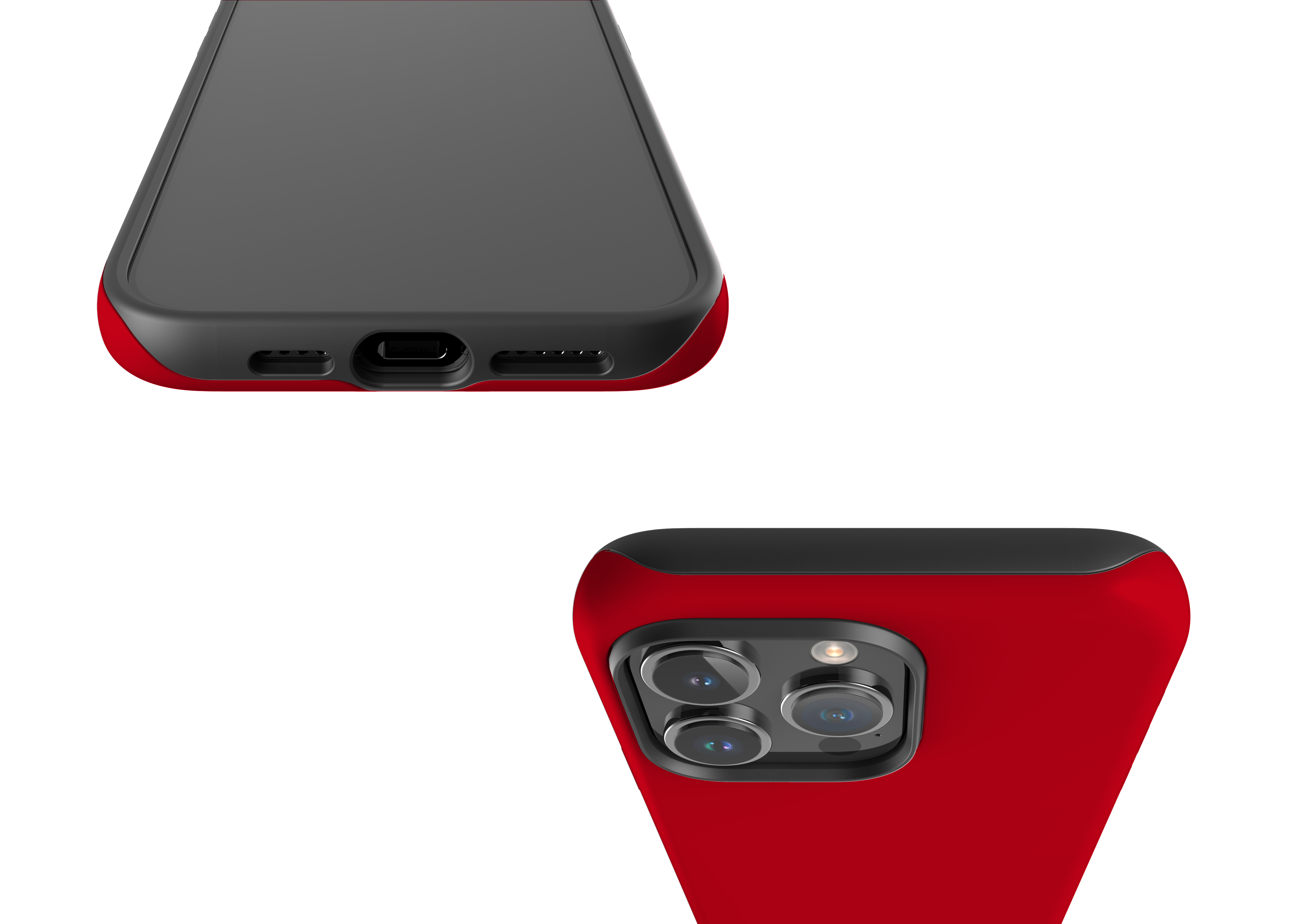 Roaring Red Case - iPhone 15 Series