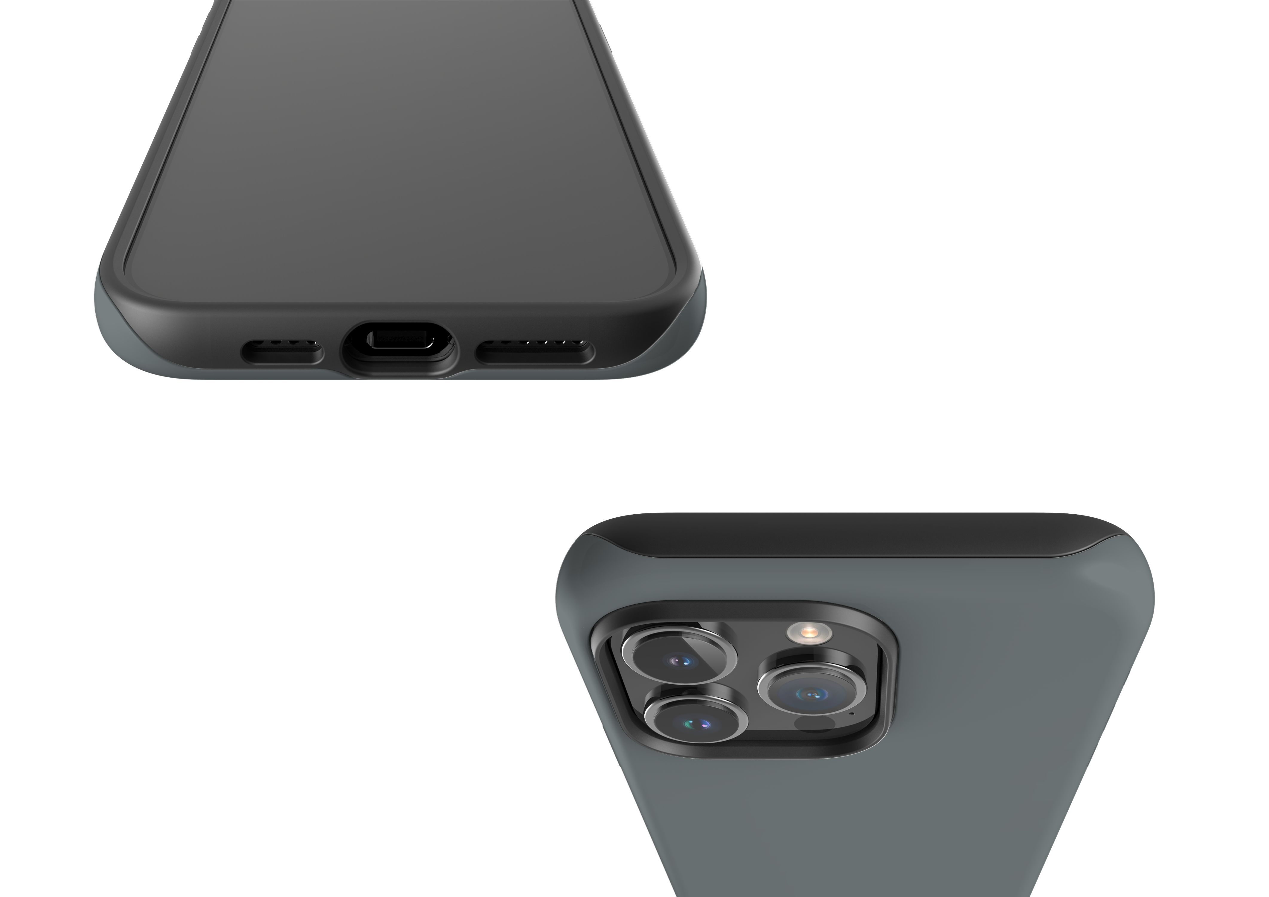 Stormy Grey Case - iPhone 15 Series