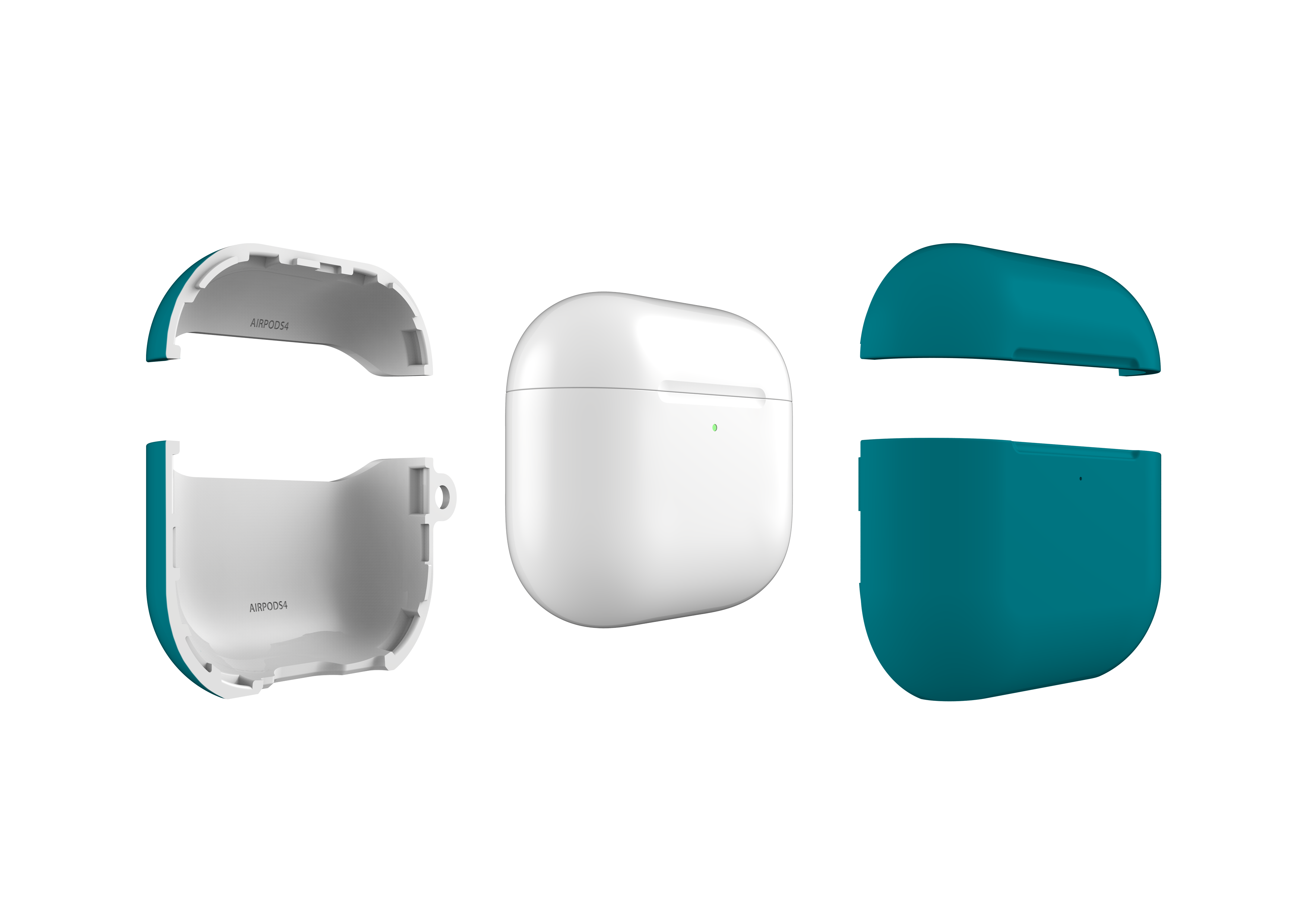 Blissful Blue AirPods 4 Case