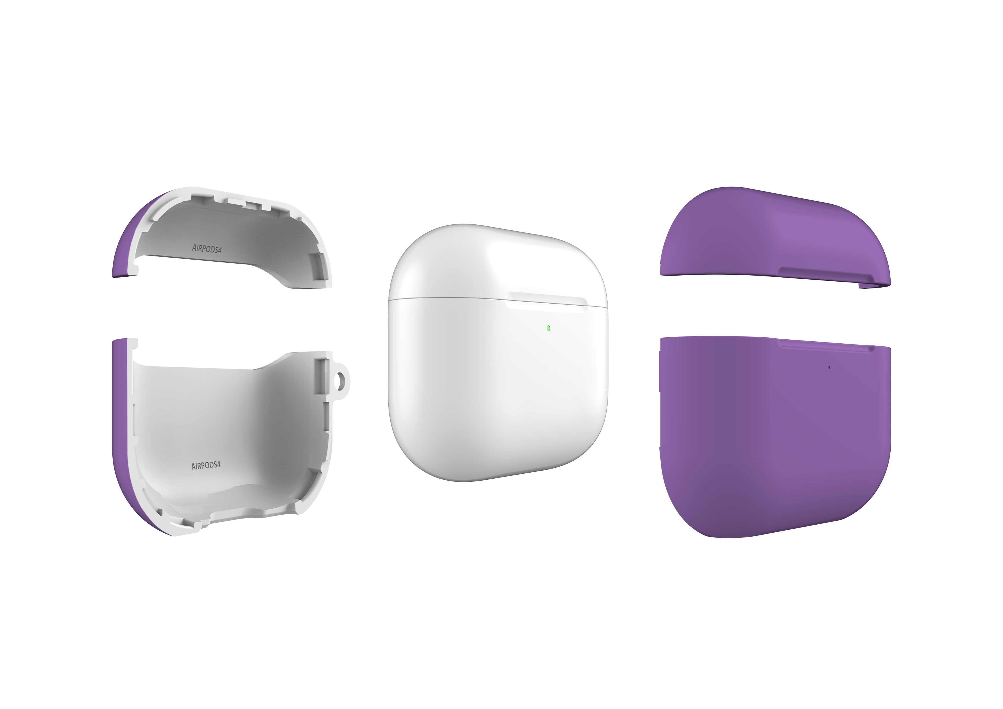 Vivid Violet AirPods 4 Case