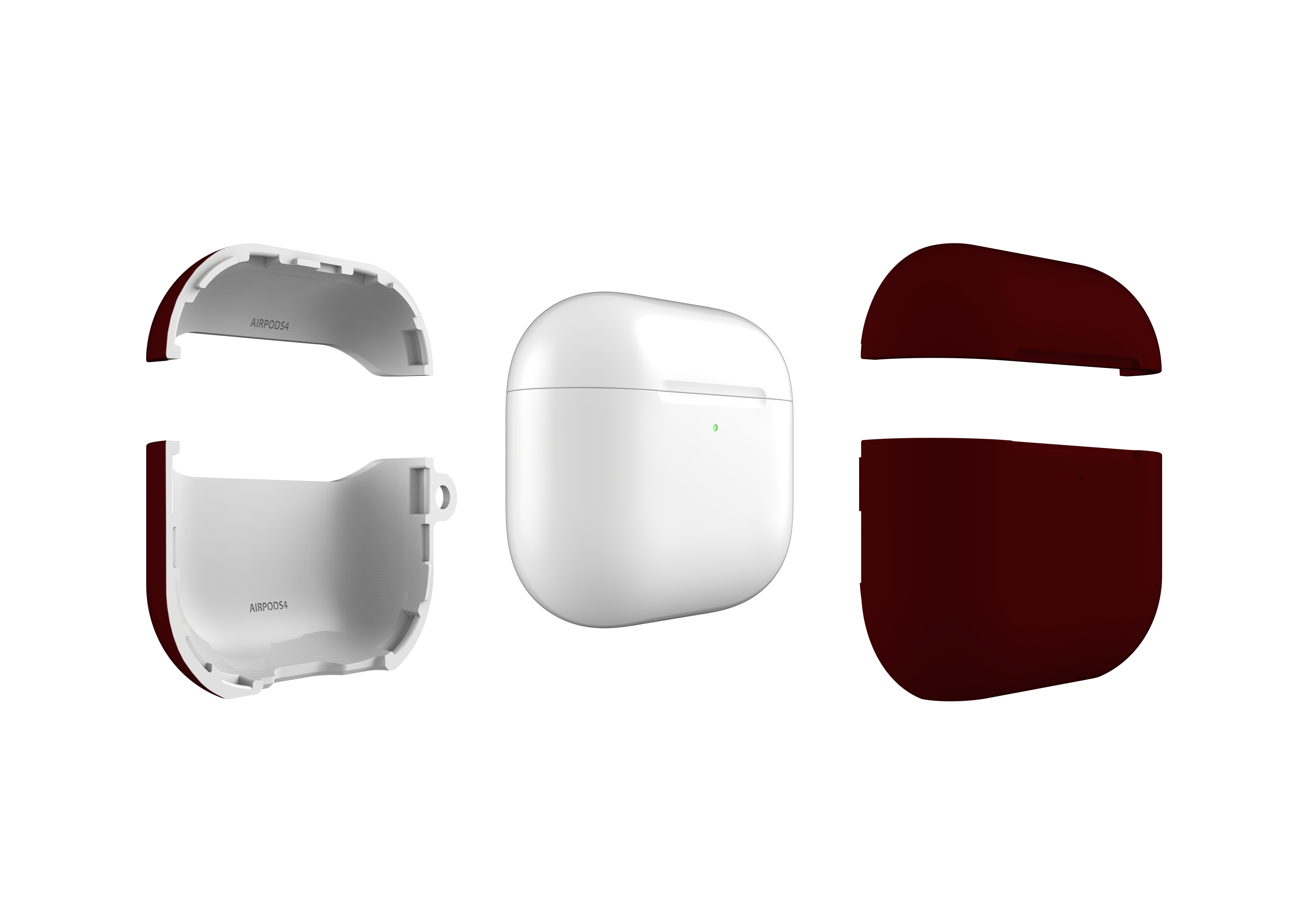 Roaring Red AirPods 4 Case