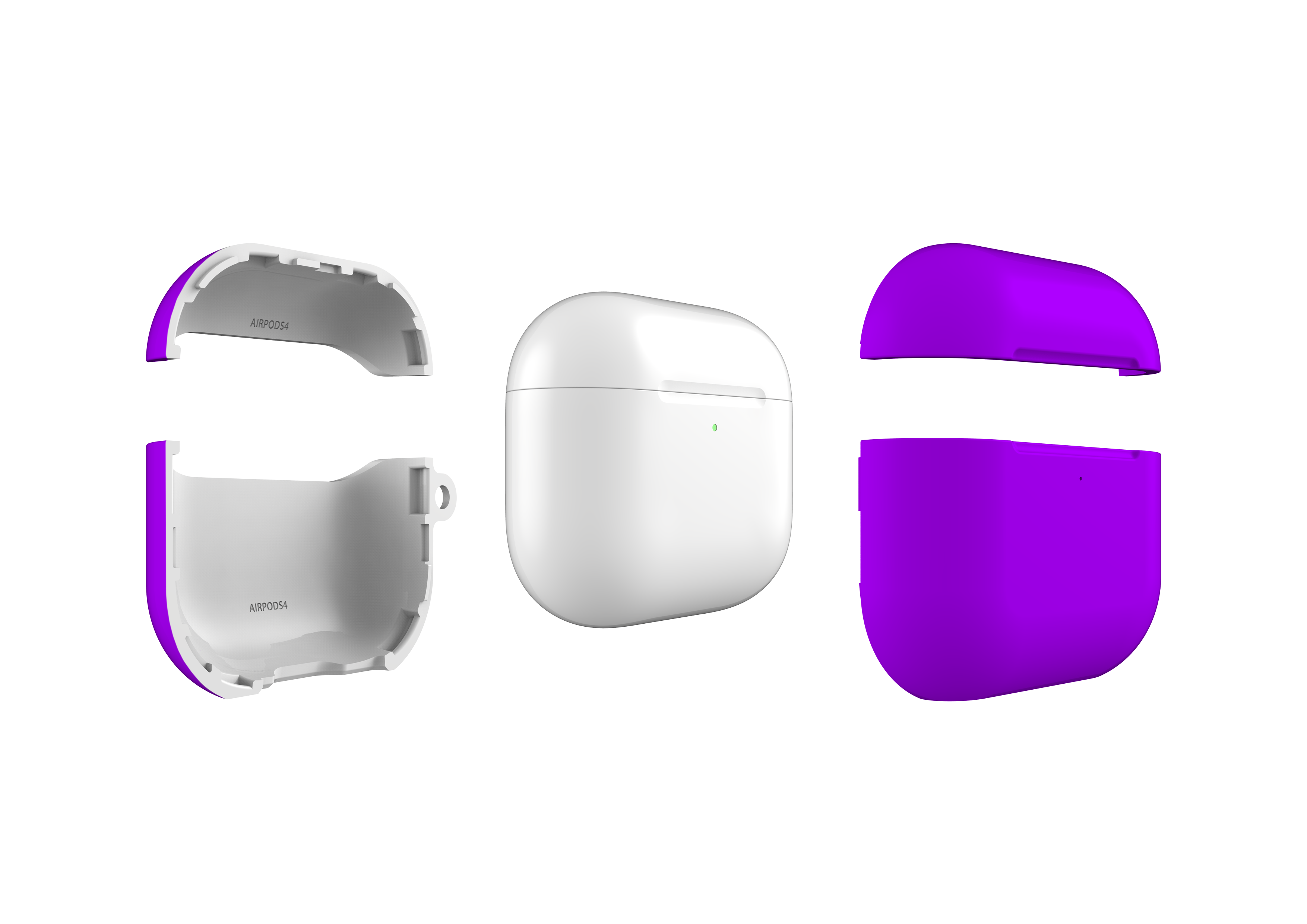 Vivid Violet AirPods 4 Case