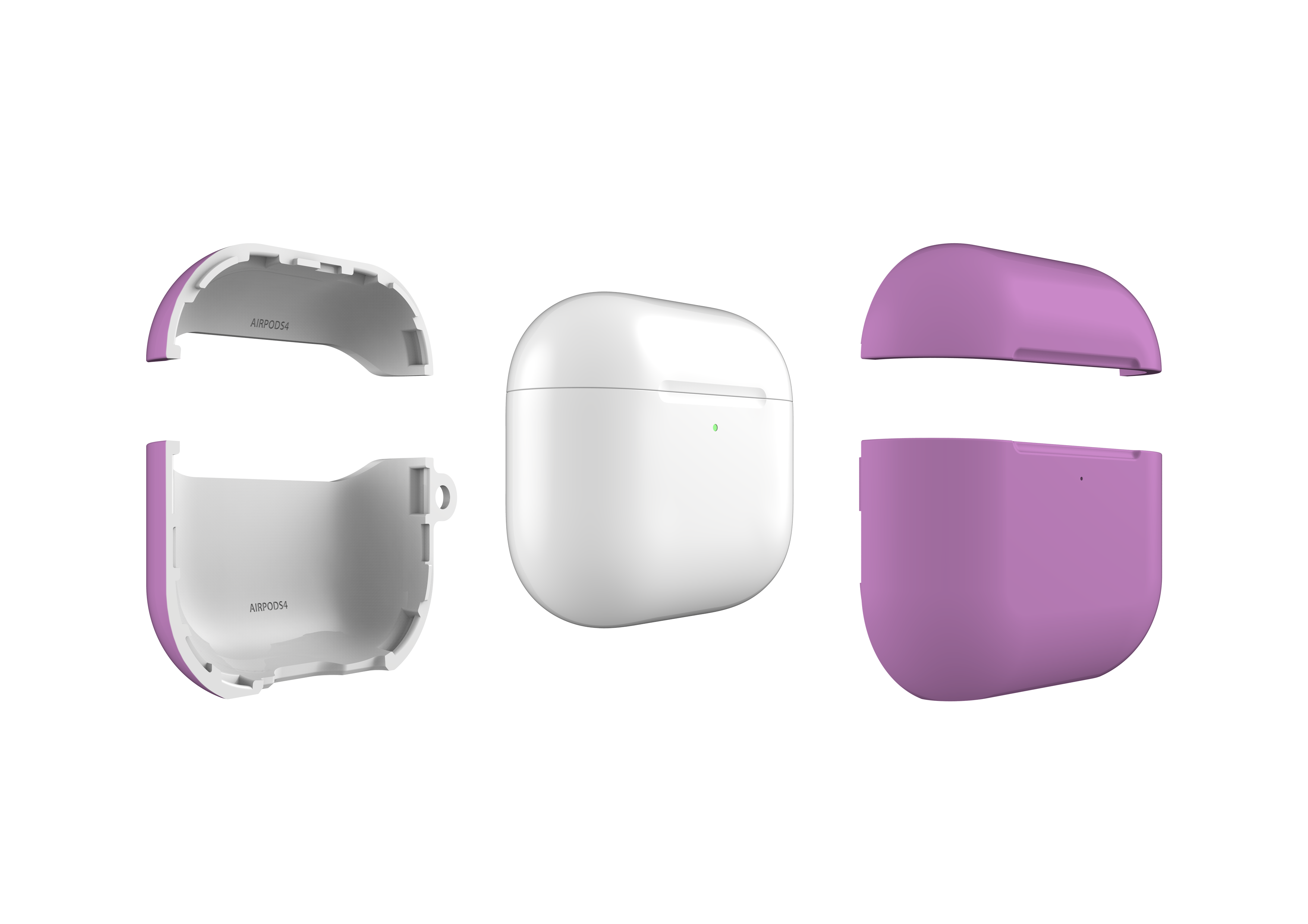 Vivid Violet AirPods 4 Case