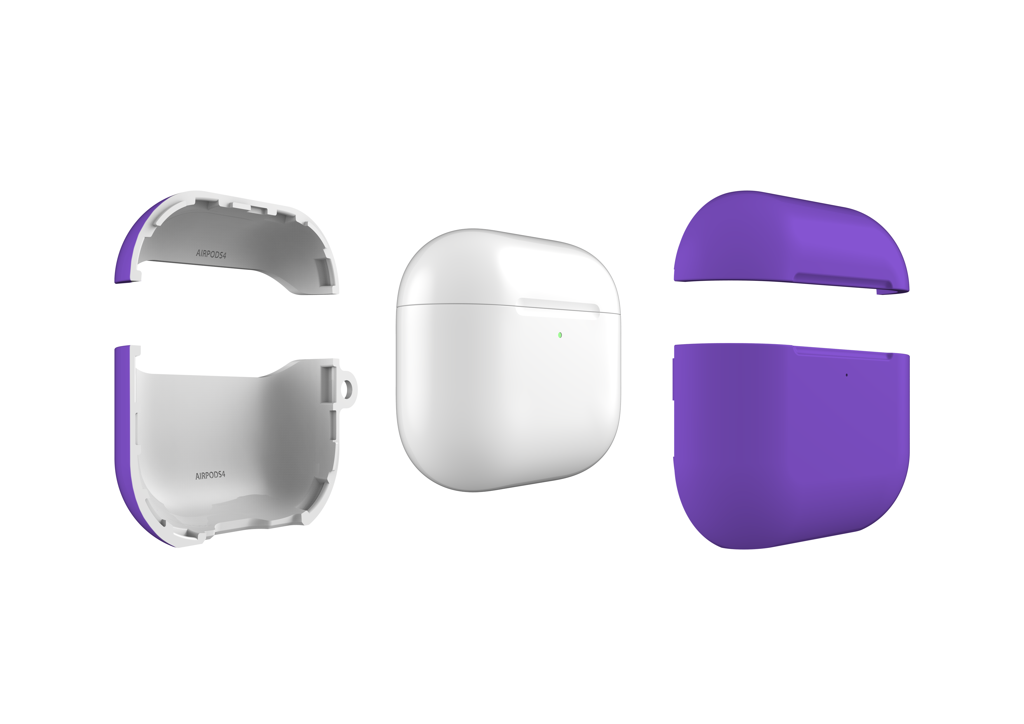 Vivid Violet AirPods 4 Case