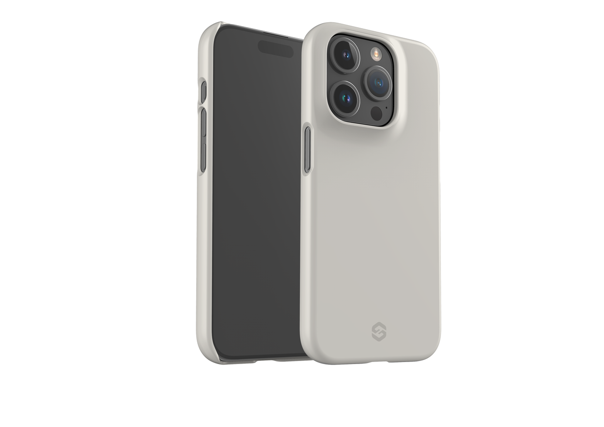 Frosty White Snap Case in Gloss - iPhone 15 Series