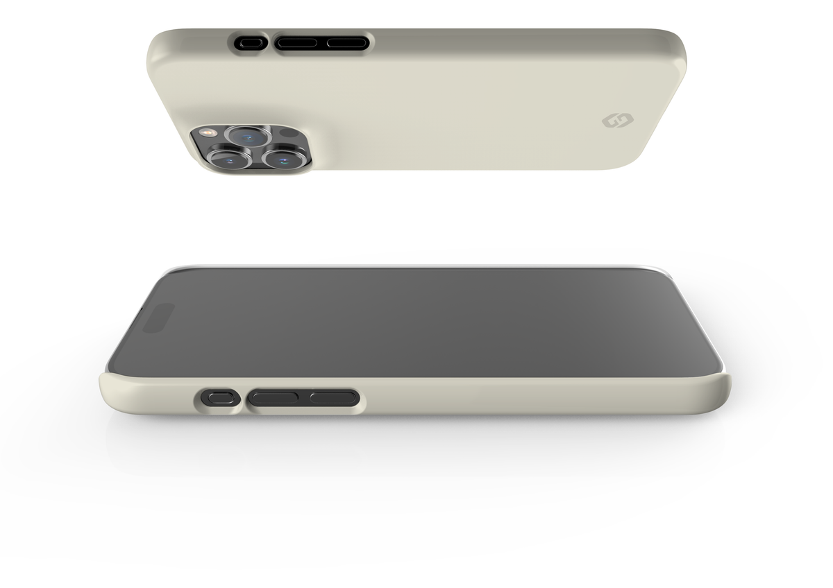 Frosty White Snap Case in Gloss - iPhone 15 Series