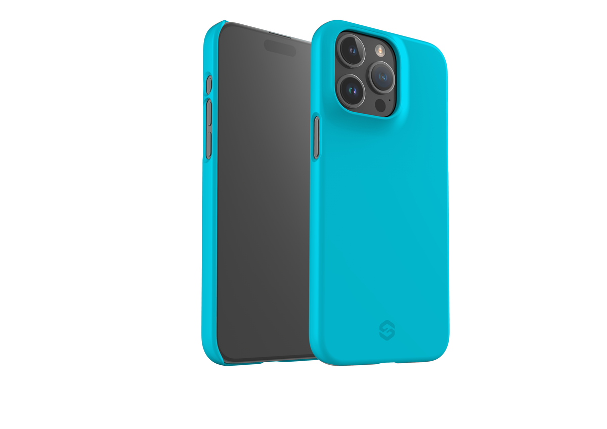 Blissful Blue Snap Case in Gloss - iPhone 15 Series