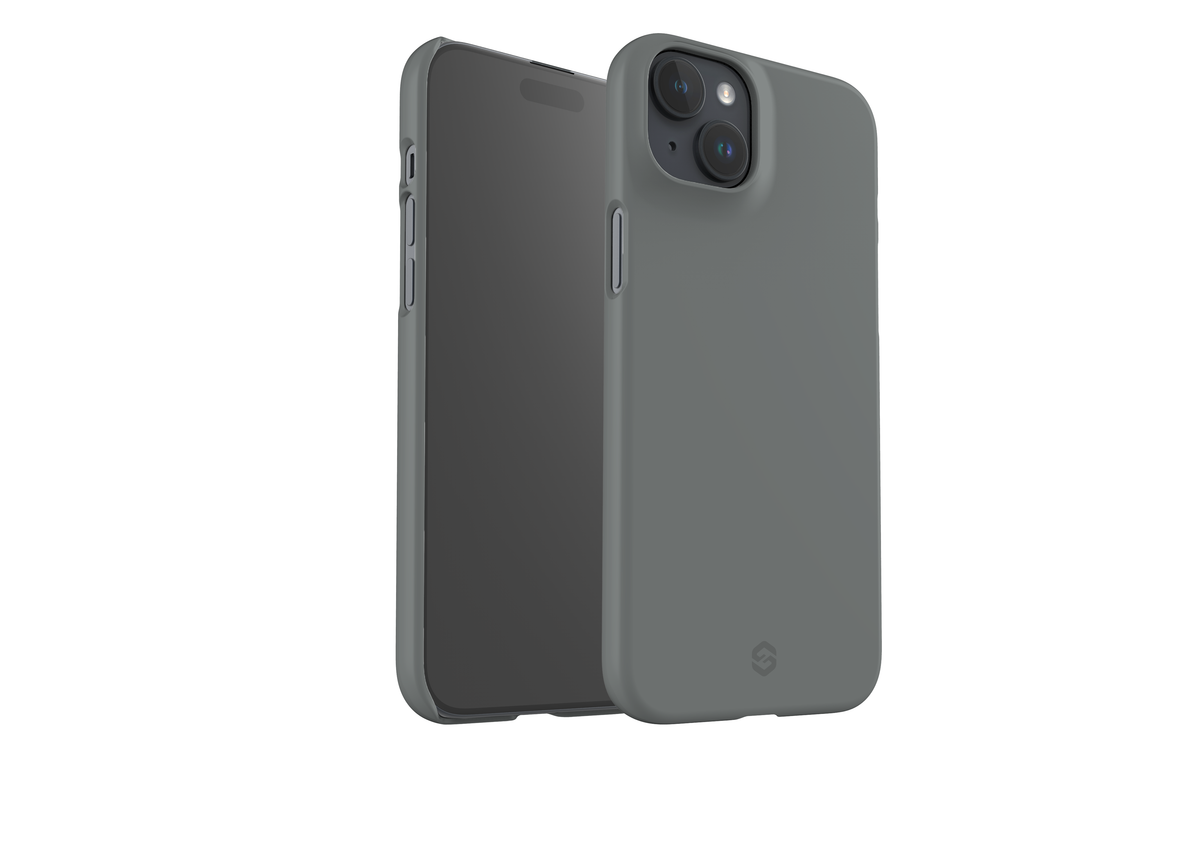 Stormy Grey Snap Case in Gloss - iPhone 15 Series
