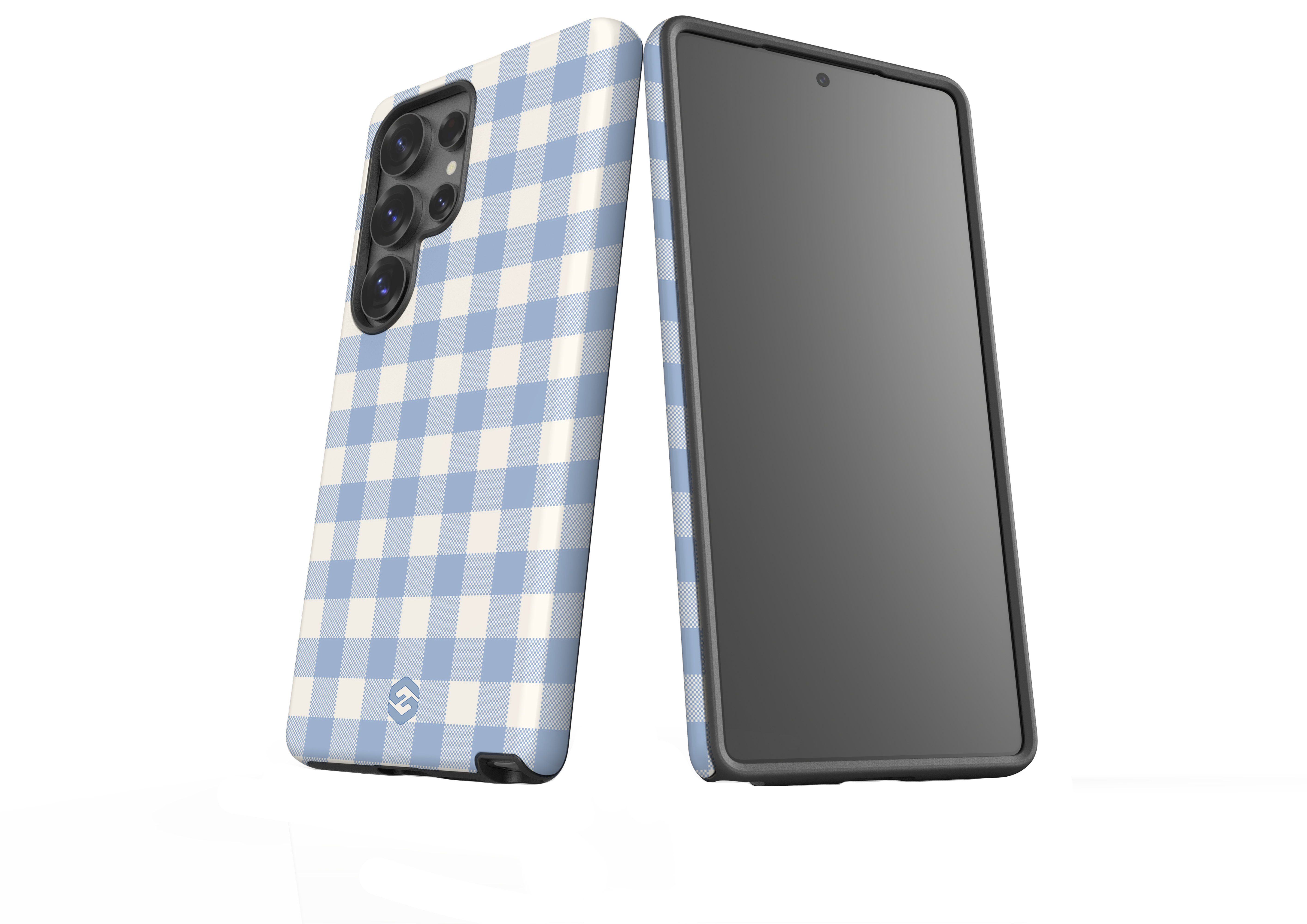 Azure Check Case - Samsung Galaxy S25 Series
