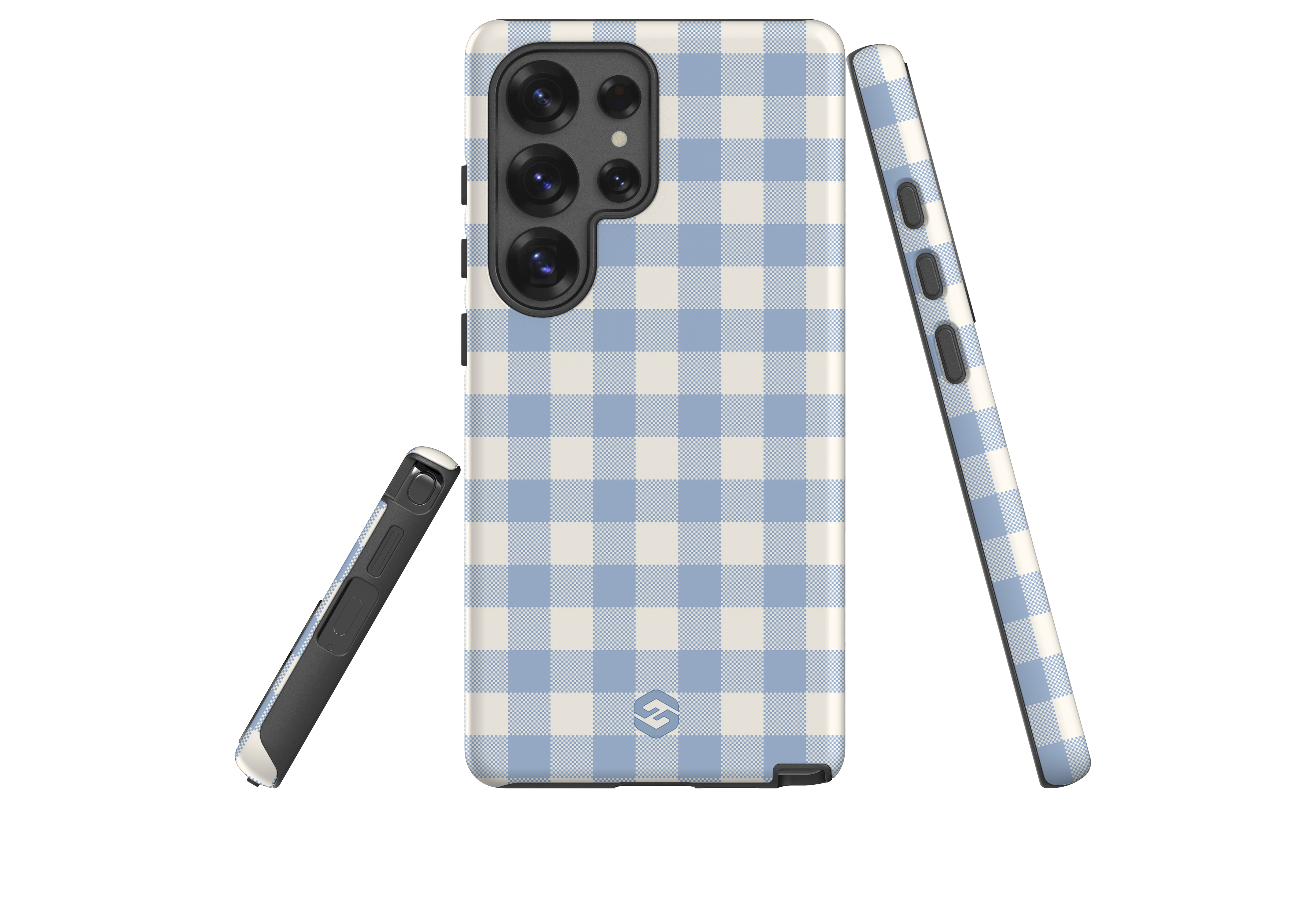 Azure Check Case - Samsung Galaxy S25 Series