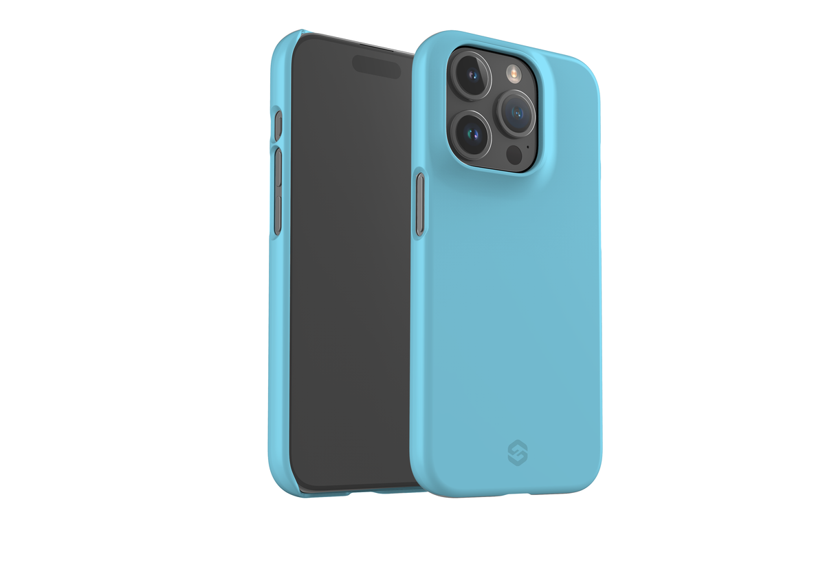 Blissful Blue Snap Case in Gloss - iPhone 15 Series