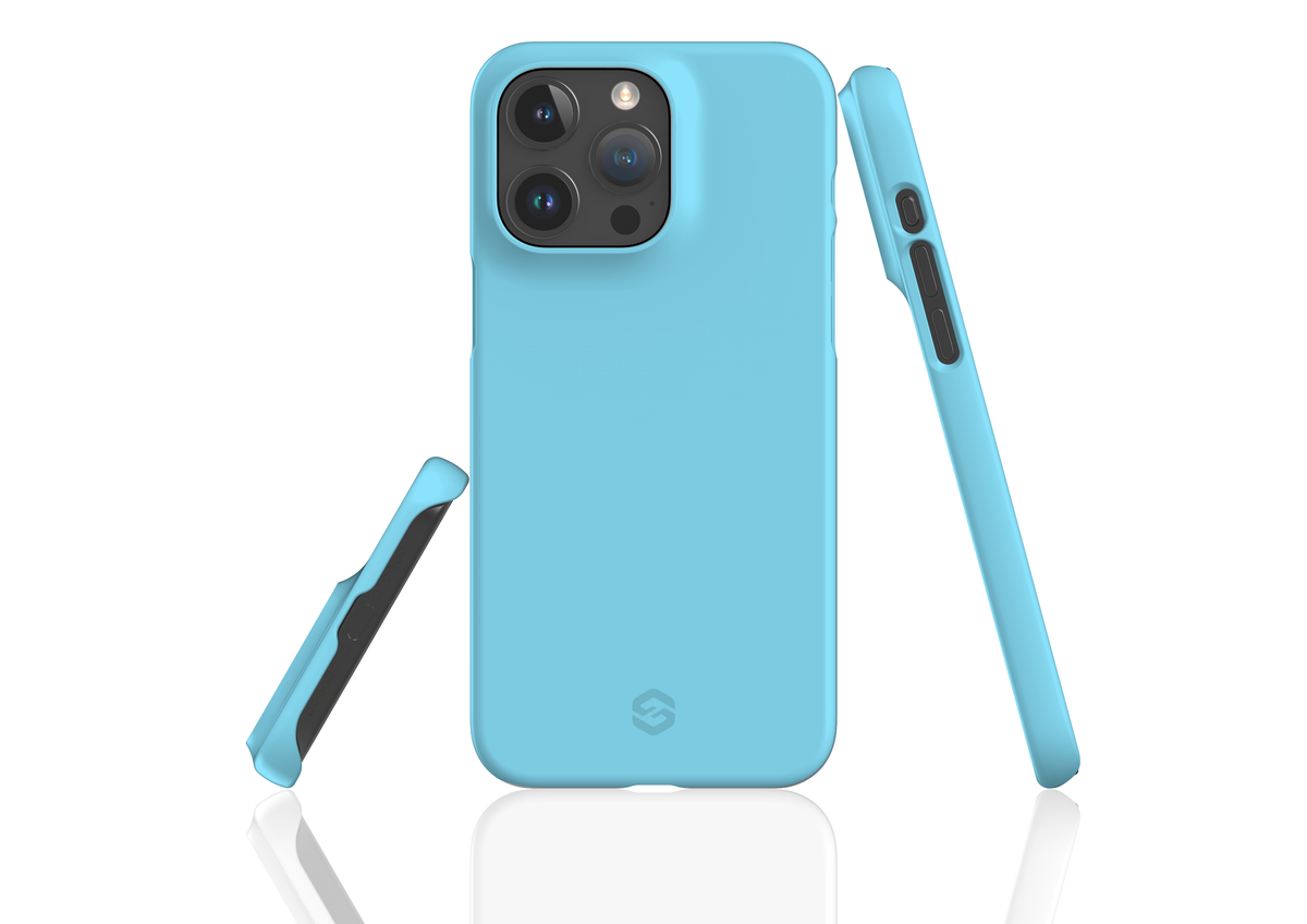 Blissful Blue Snap Case in Gloss - iPhone 15 Series