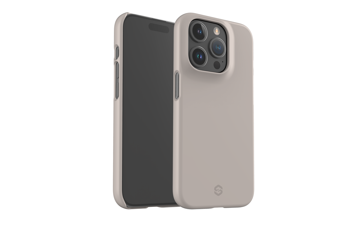 Basic Brown Snap Case in Gloss - iPhone 15 Series