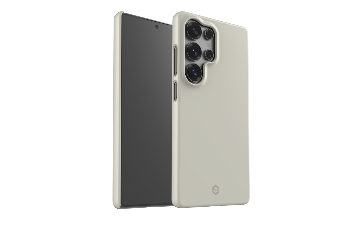 Frosty White Snap Case in Gloss - Samsung Galaxy S25 Series