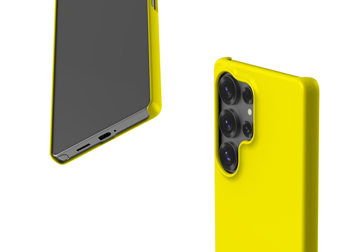 Mellow Yellow Snap Case in Gloss - Samsung Galaxy S25 Series