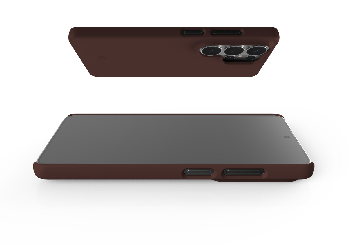 Basic Brown Snap Case in Gloss - Samsung Galaxy S26 Series