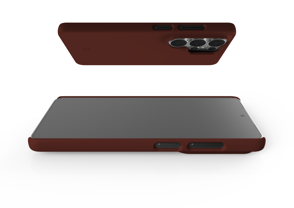 Basic Brown Snap Case in Gloss - Samsung Galaxy S26 Series