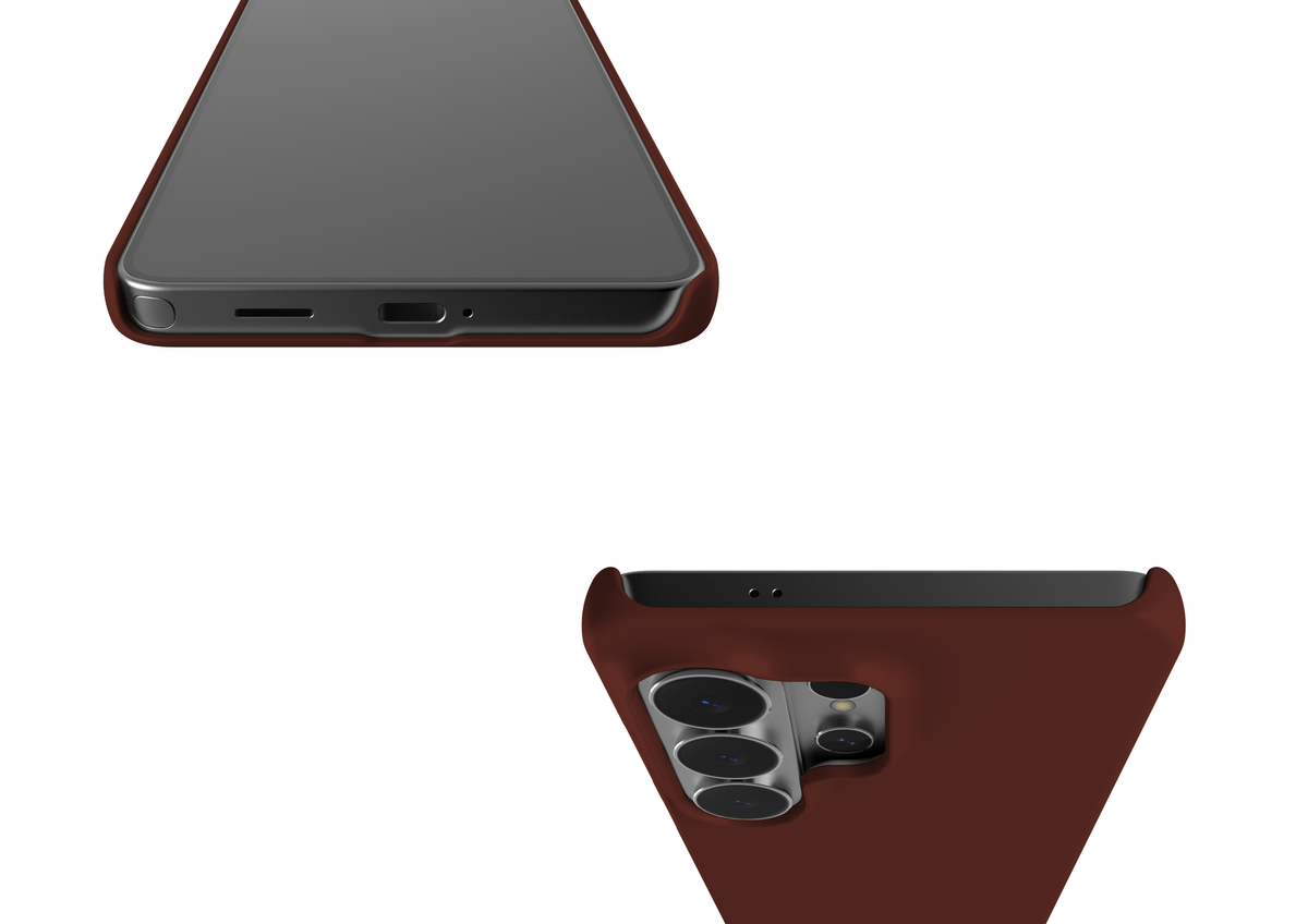 Basic Brown Snap Case in Gloss - Samsung Galaxy S26 Series