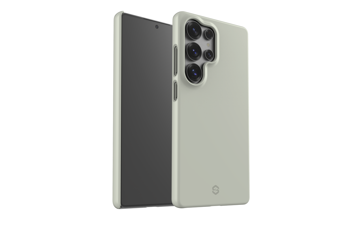 Frosty White Snap Case in Gloss - Samsung Galaxy S25 Series